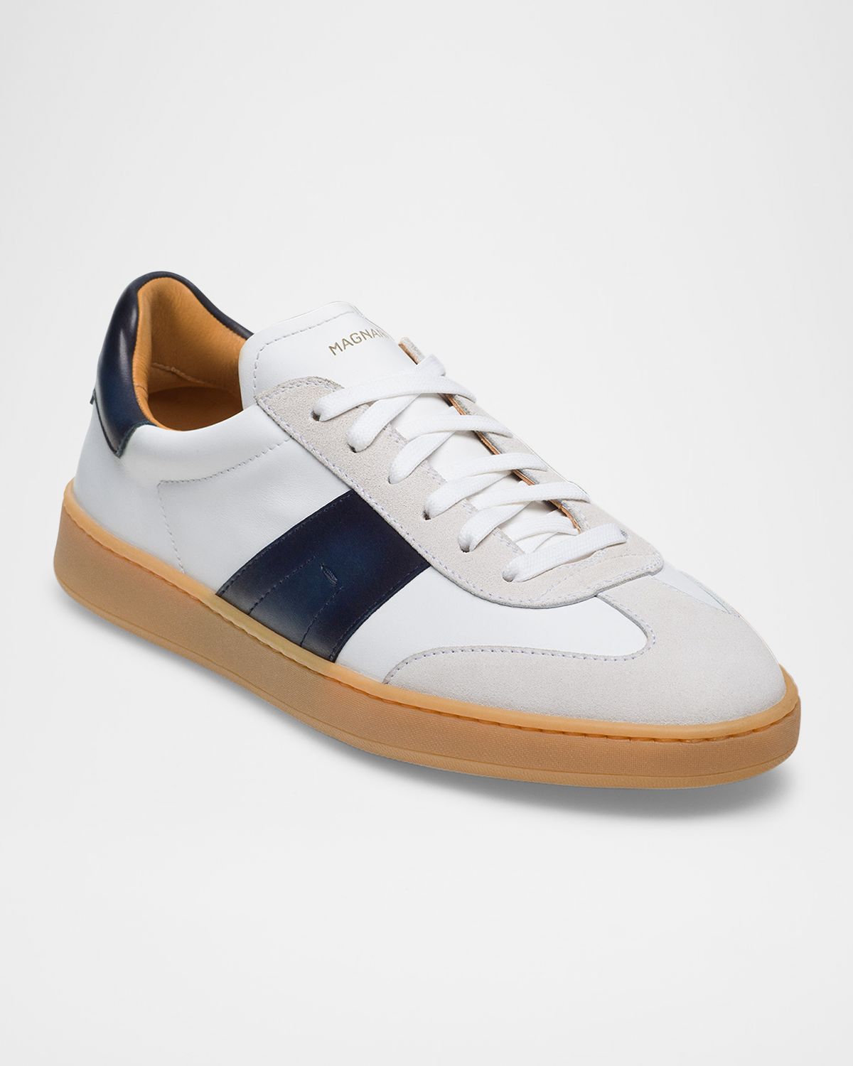 Magnanni Men 's Primera Leather Low-Top Sneakers