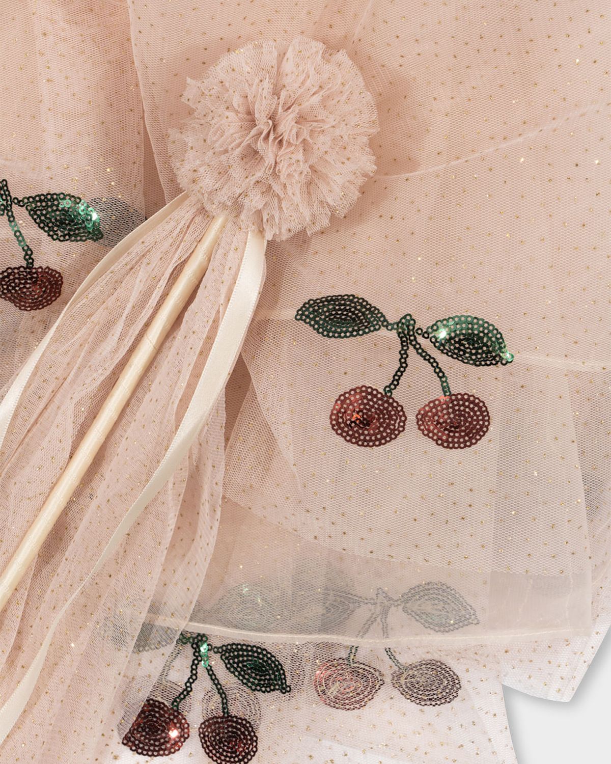 Konges Slojd Girl 's Princess Sequin Cape Costume, Size 2-8