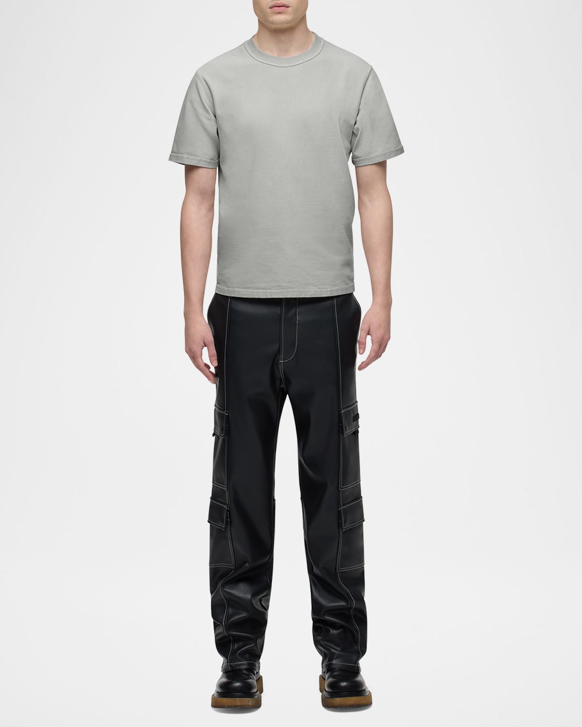 Hudson Men 's Heavyweight Cotton T-Shirt