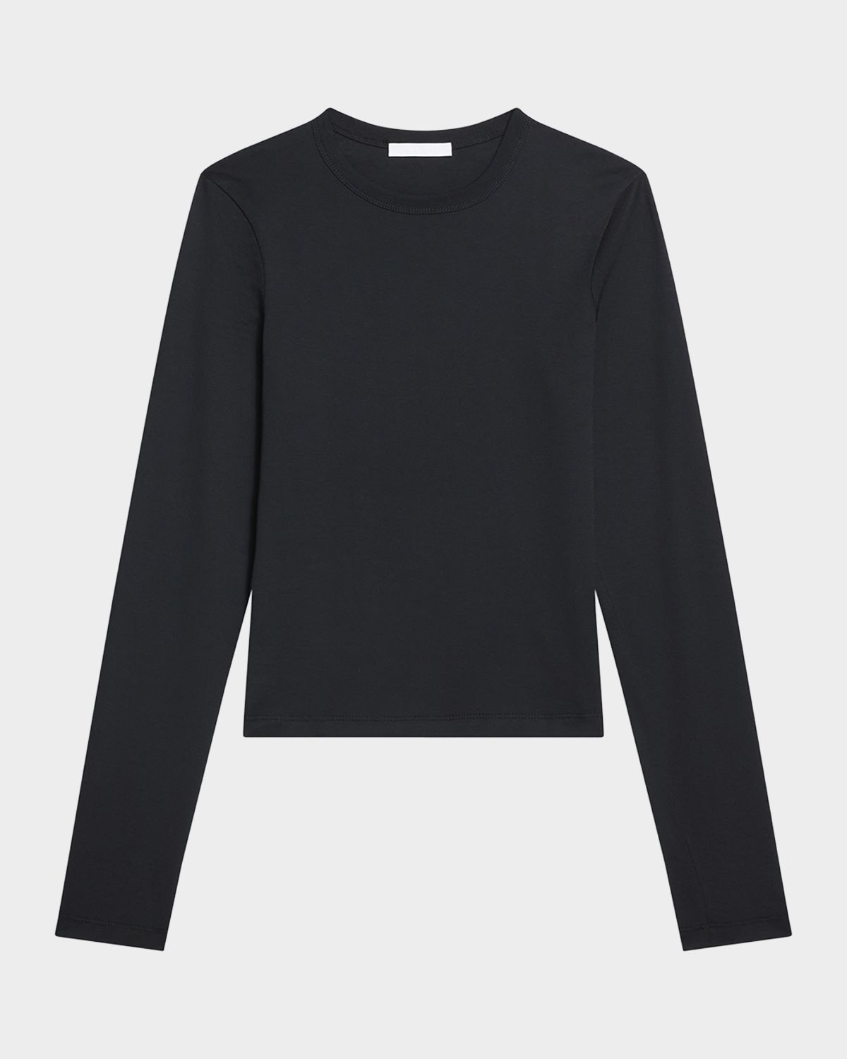Helmut Lang Slim Long-Sleeve Logo Tee | Thumbnail 8 Helmut Lang Slim Long-Sleeve Logo Tee | Thumbnail 8
