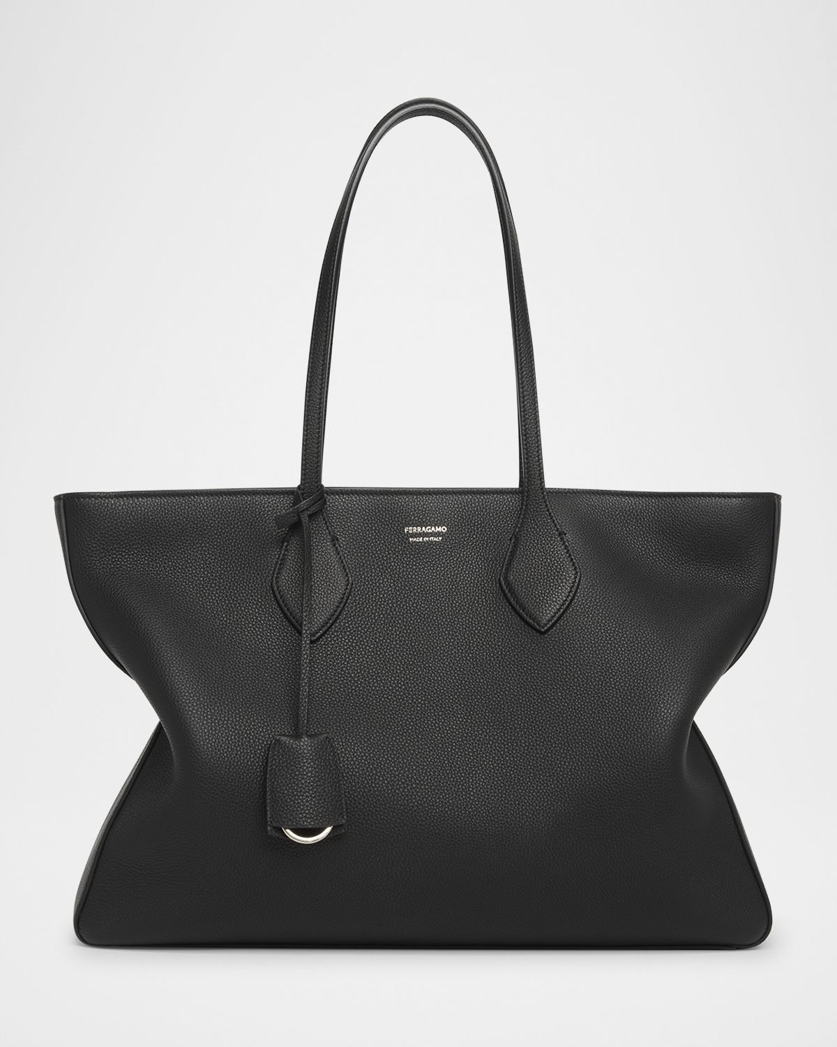 Ferragamo Star Zip Leather Tote Bag