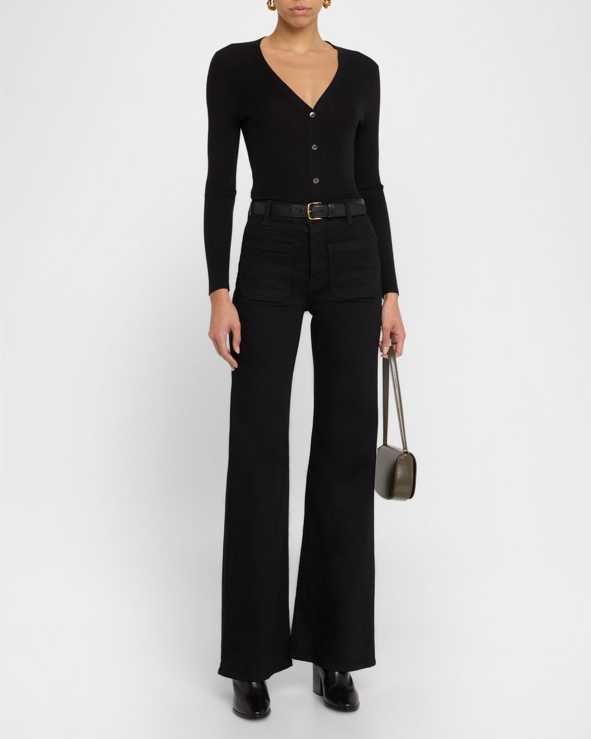 Nili Lotan Florence Flare Denim Jeans