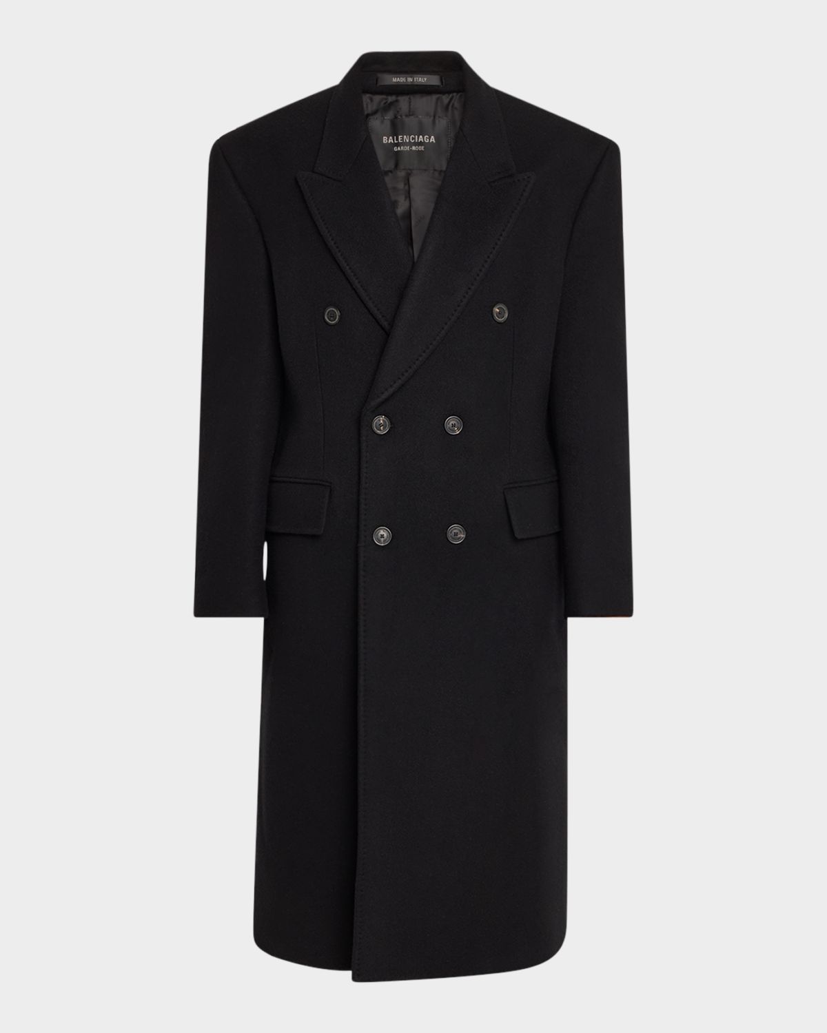 Balenciaga Men 's Cashmere-Blend Overcoat