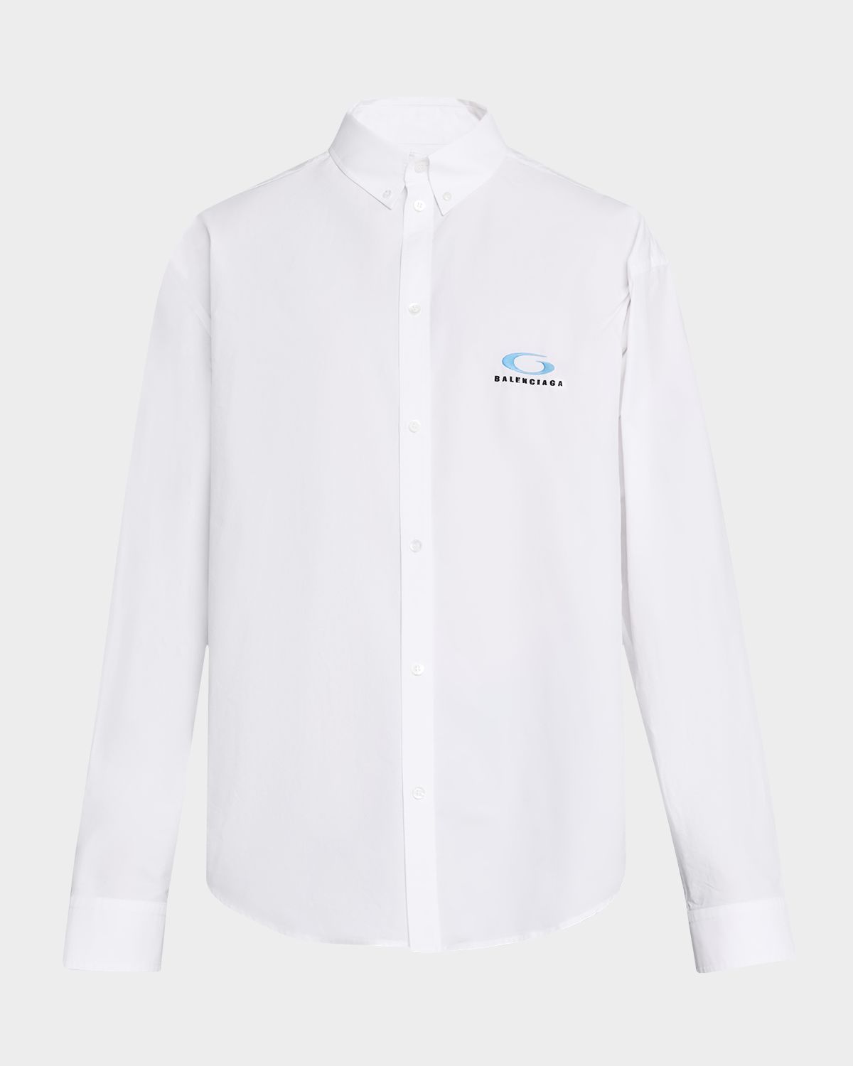 Balenciaga Men 's Loop Sports Icon Sport Shirt