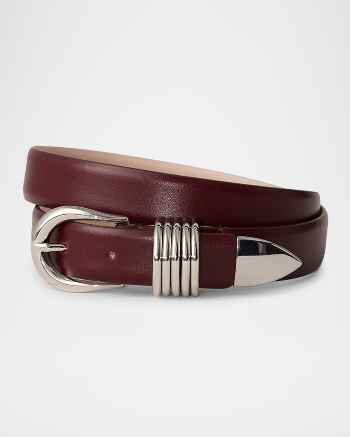 Dehanche Hollyhock Leather Belt
