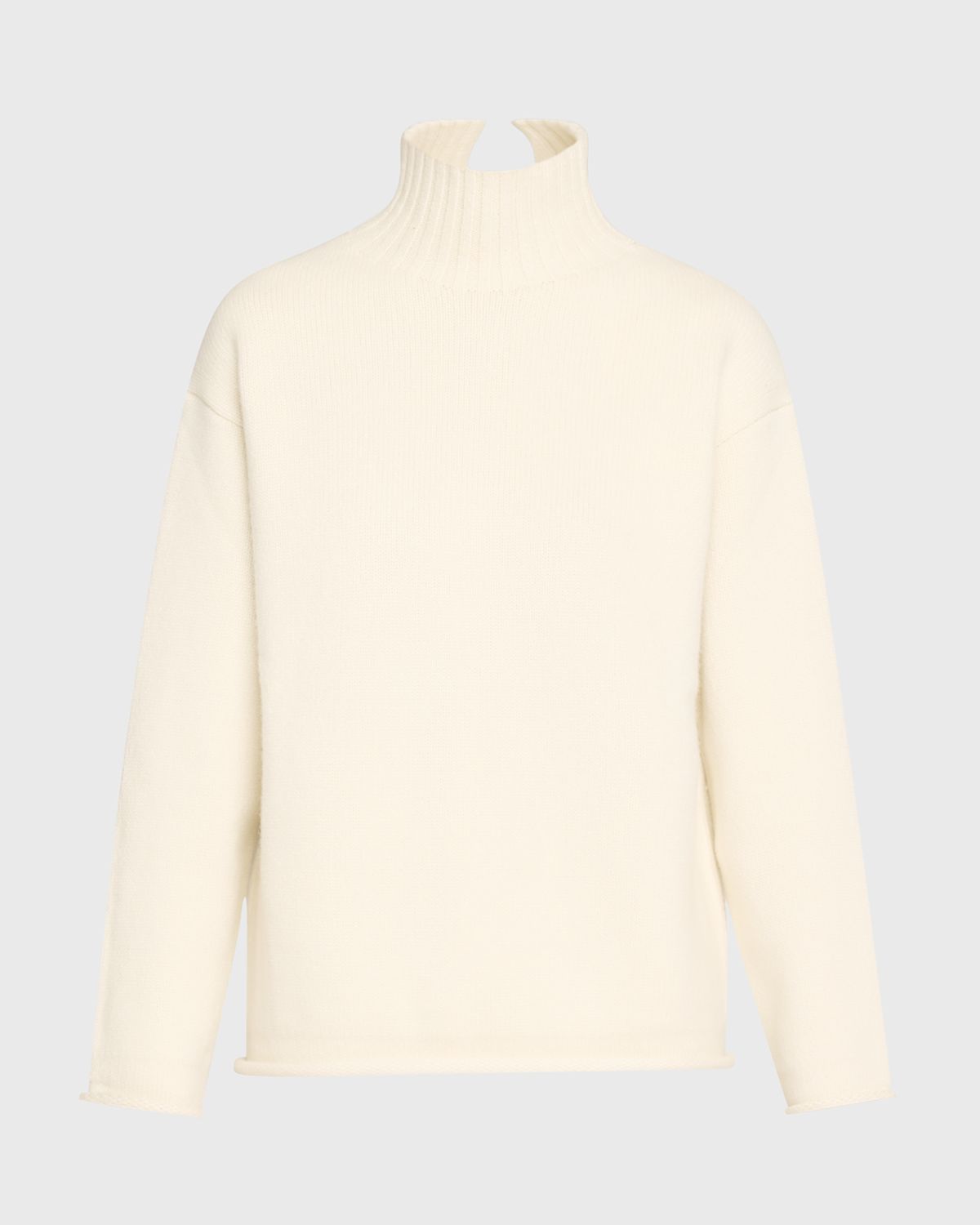 Bottega Veneta Turtleneck Textured Cashmere Sweater