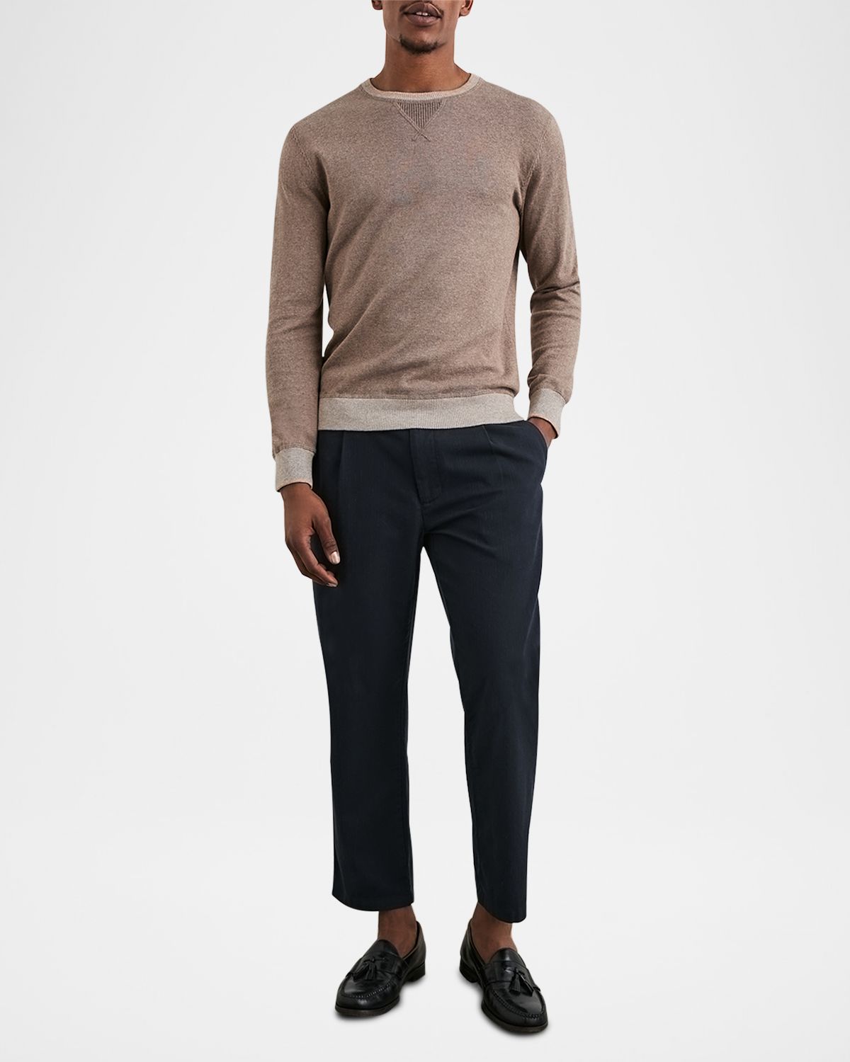 Rails Men 's Burns Cotton-Cashmere Sweater