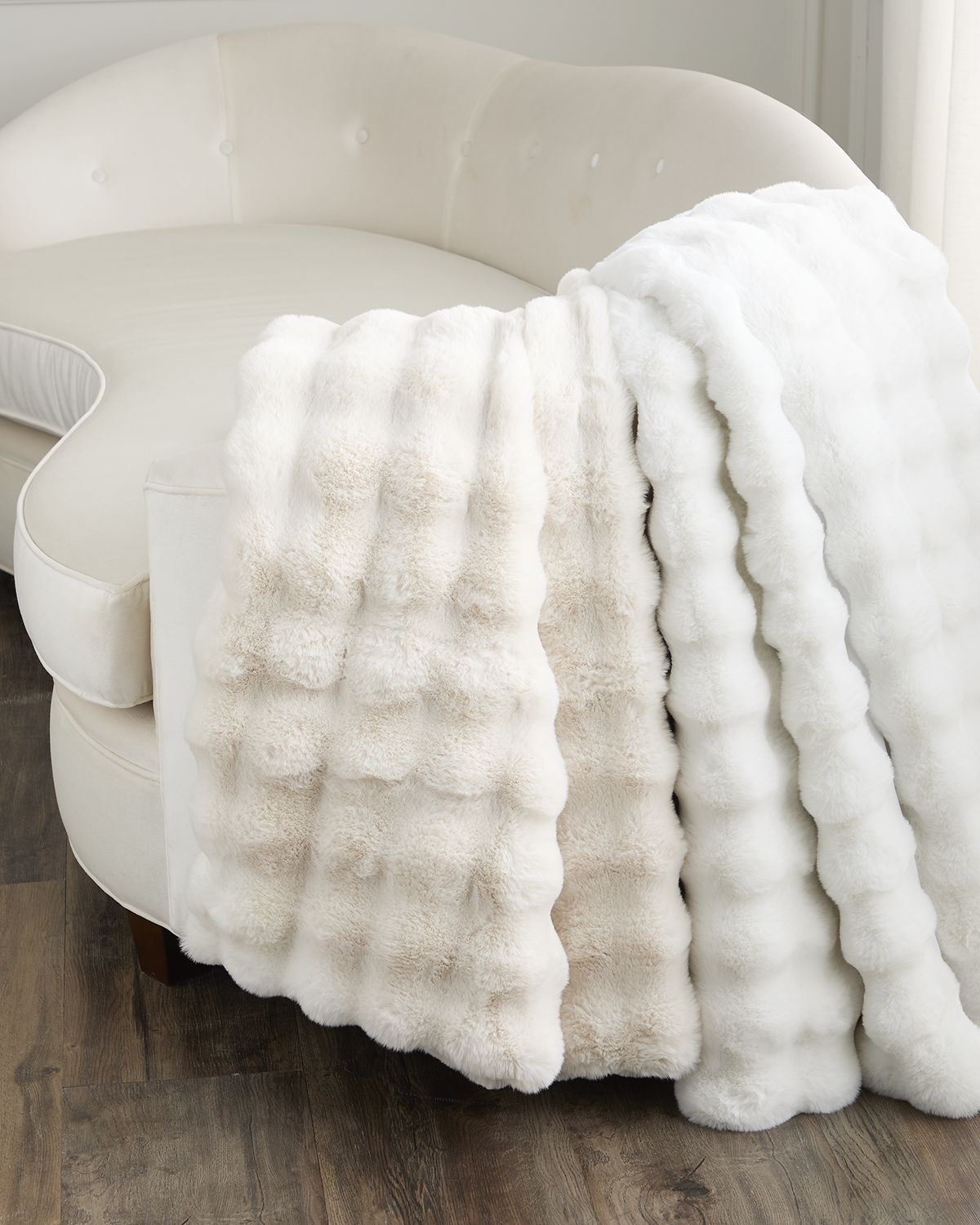 D.V. KAP Home Affair Faux Fur Throw, 55" x 72" | Thumbnail 6 D.V. KAP Home Affair Faux Fur Throw, 55" x 72" | Thumbnail 6