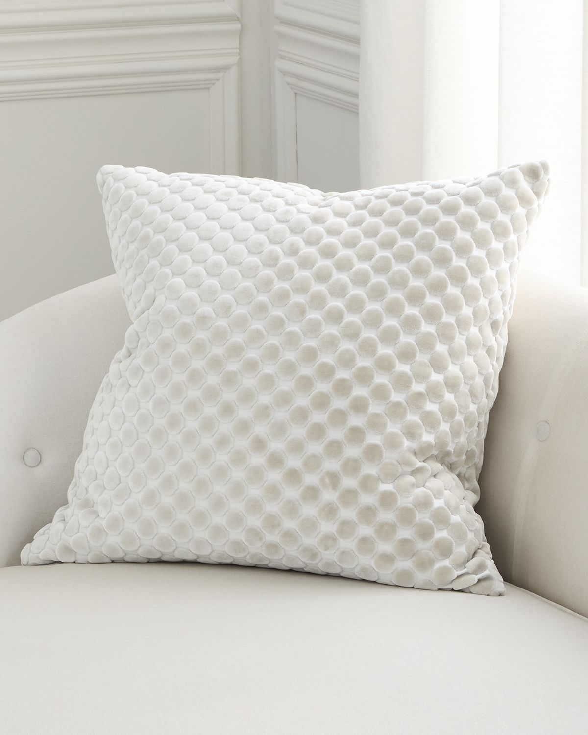 D.V. KAP Home Dance Velvet Polka Dot Decorative Pillow | Thumbnail 3 D.V. KAP Home Dance Velvet Polka Dot Decorative Pillow | Thumbnail 3