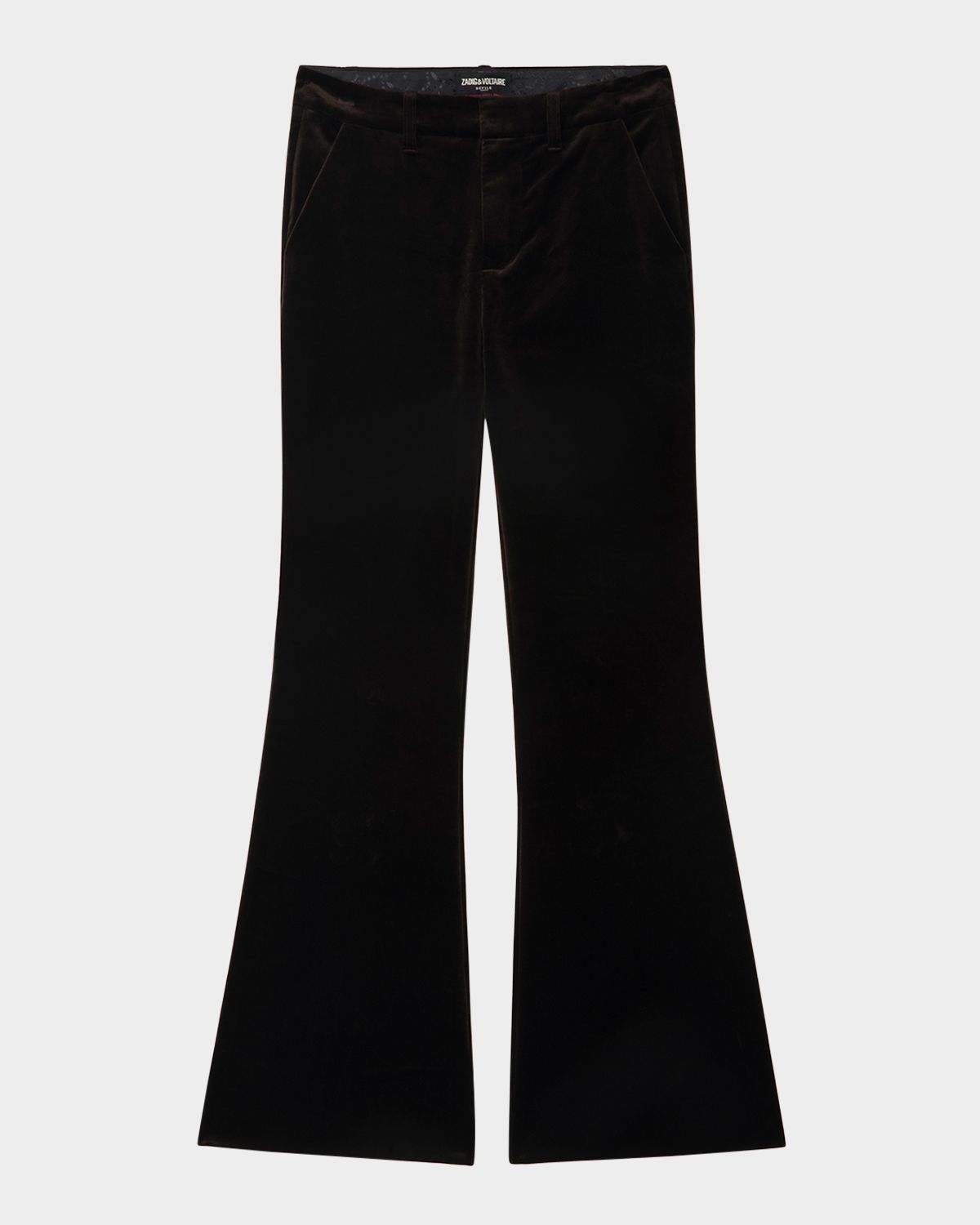 Zadig & Voltaire Prevy Velvet Flare Pants