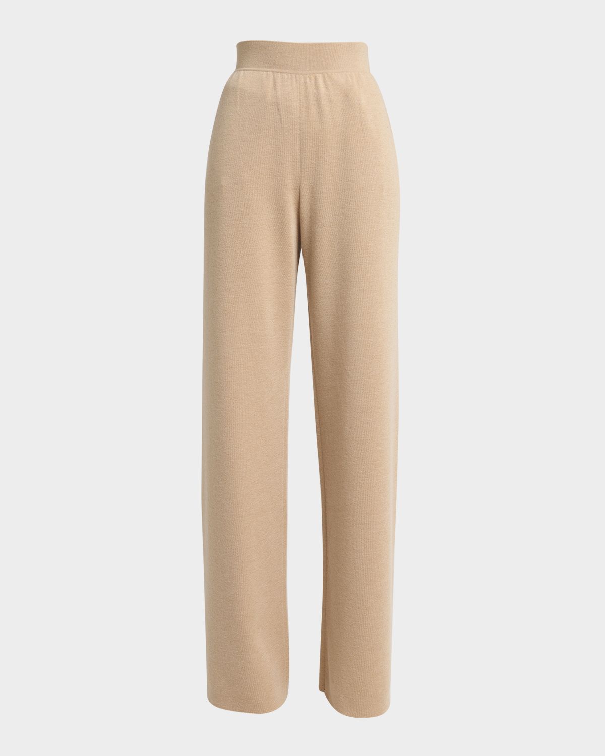 Loro Piana Cocooning Delicate Cashmere-Silk Trousers