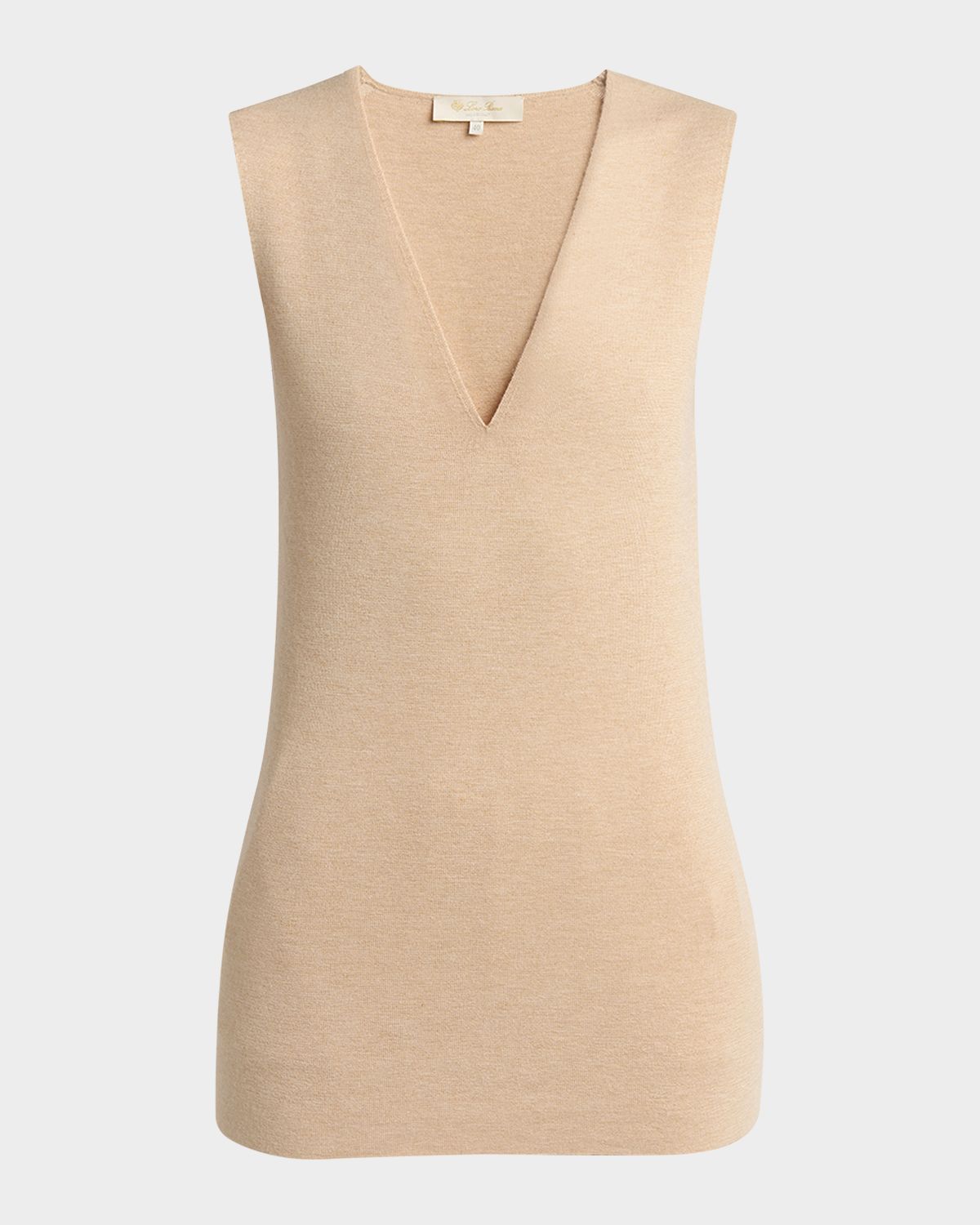 Loro Piana Cocooning Delicate Cashmere-Silk Tank Top