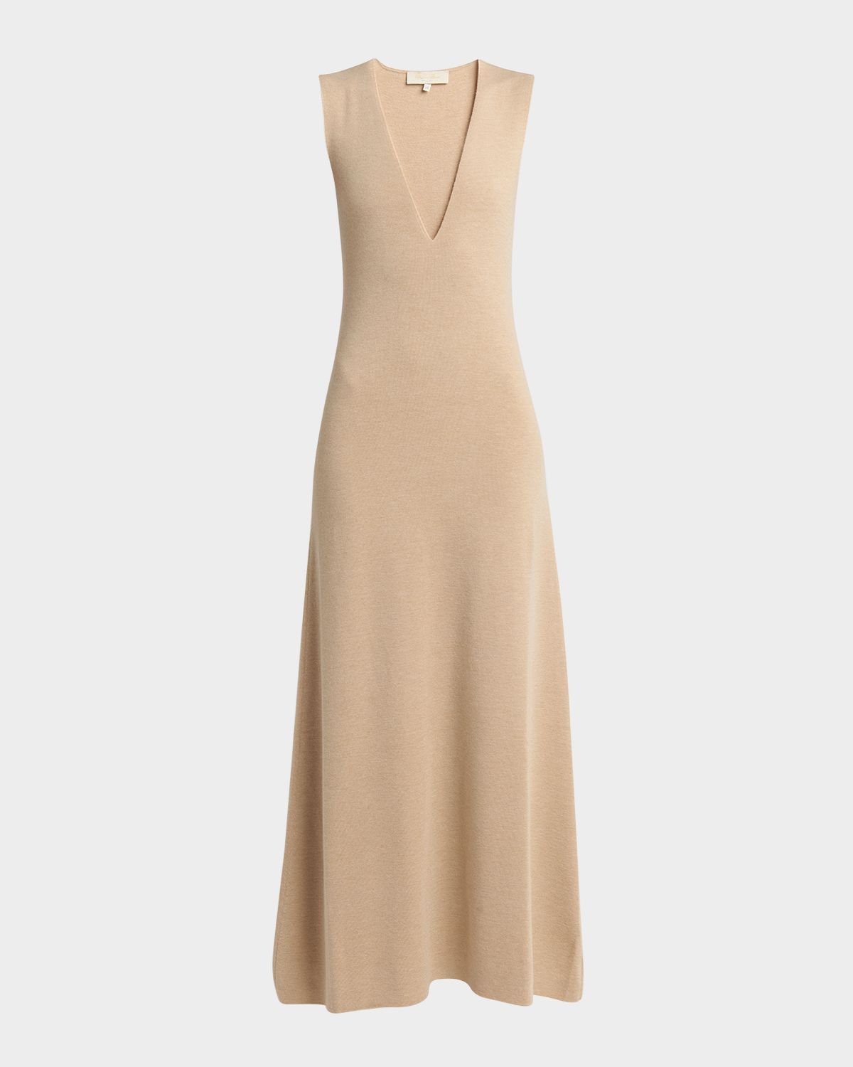 Loro Piana Cocooning Delicate Cashmere-Silk Midi Dress