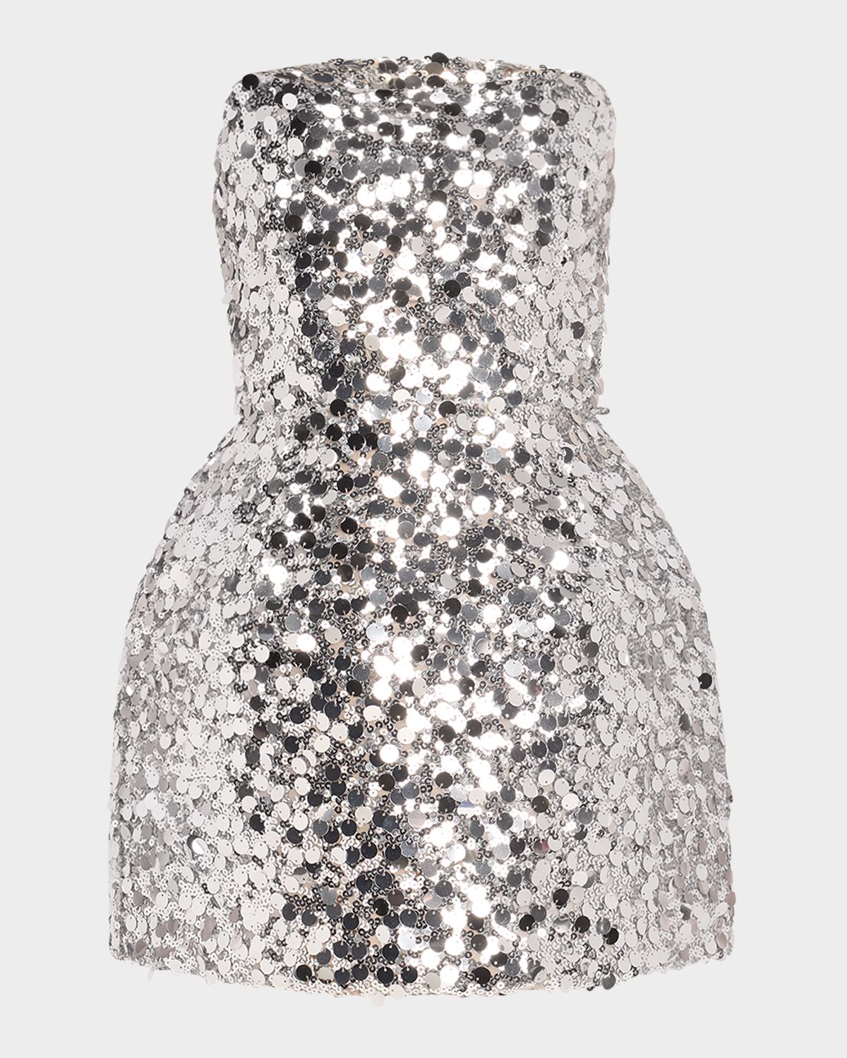 Bronx Banco Maraya Strapless Lace-Up Sequin Mini Dress | Thumbnail 6 Bronx Banco Maraya Strapless Lace-Up Sequin Mini Dress | Thumbnail 6