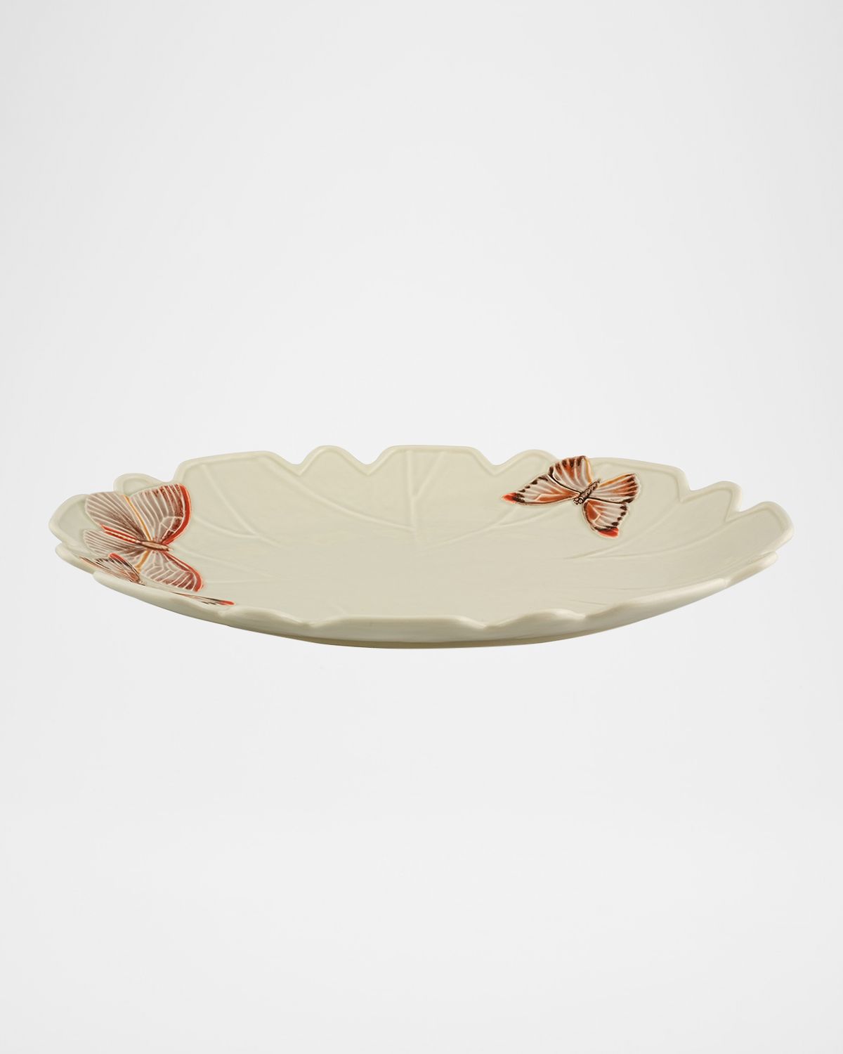 Bordallo Pinheiro Cloudy Butterflies Platter by Claudia Schiffer