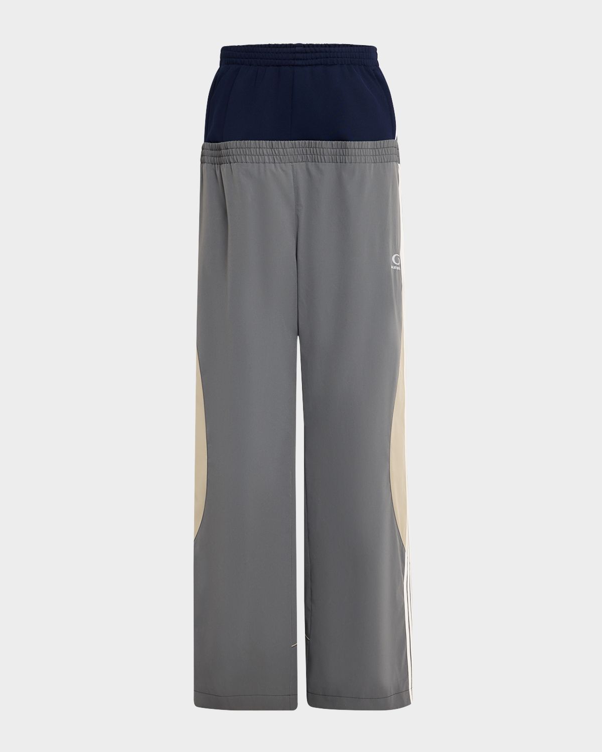 Balenciaga Men 's Cut-Up Tracksuit Pants
