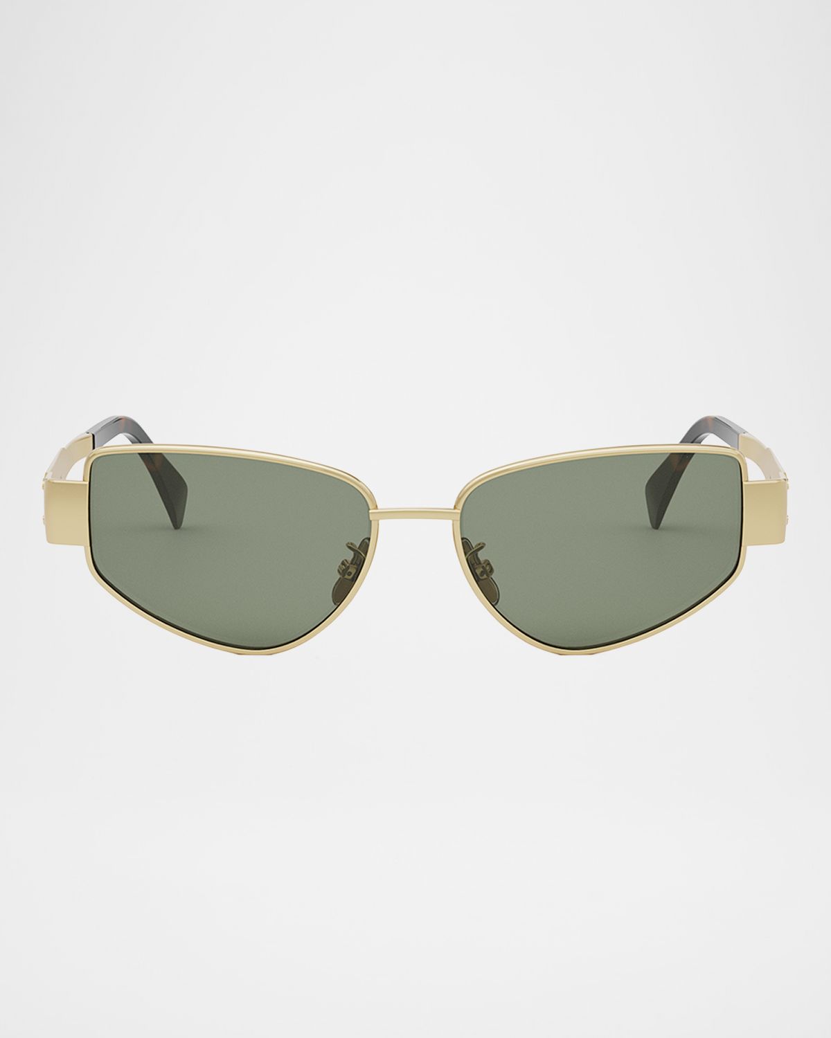 Celine Triomphe Metal Cat Eye Sunglasses