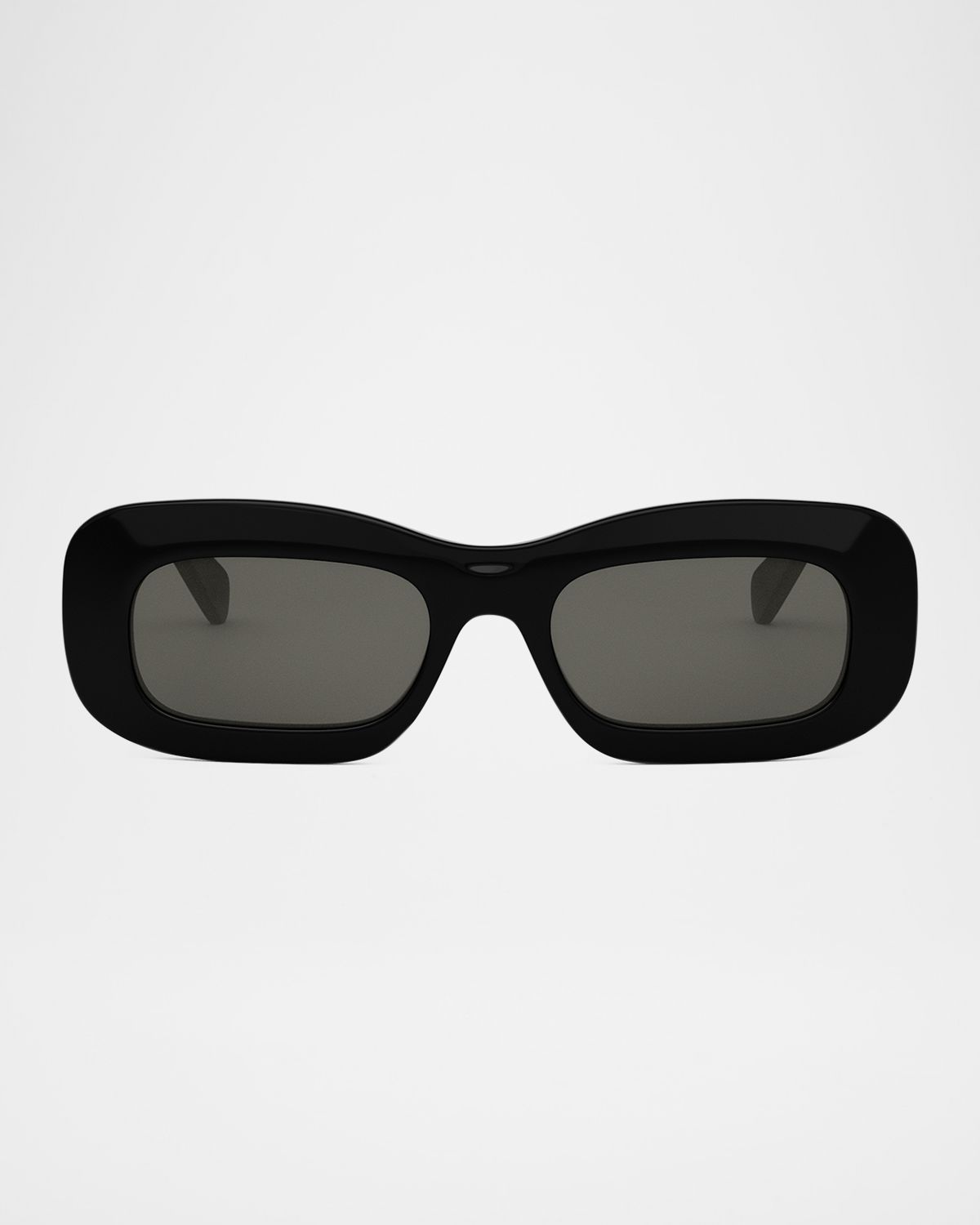 Celine Bold 3 Dots Acetate Rectangle Sunglasses