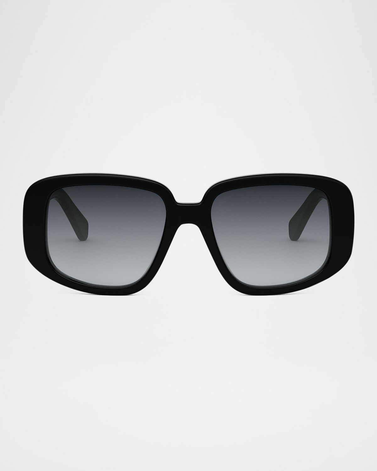 Celine Bold 3 Dots Acetate Shield Sunglasses