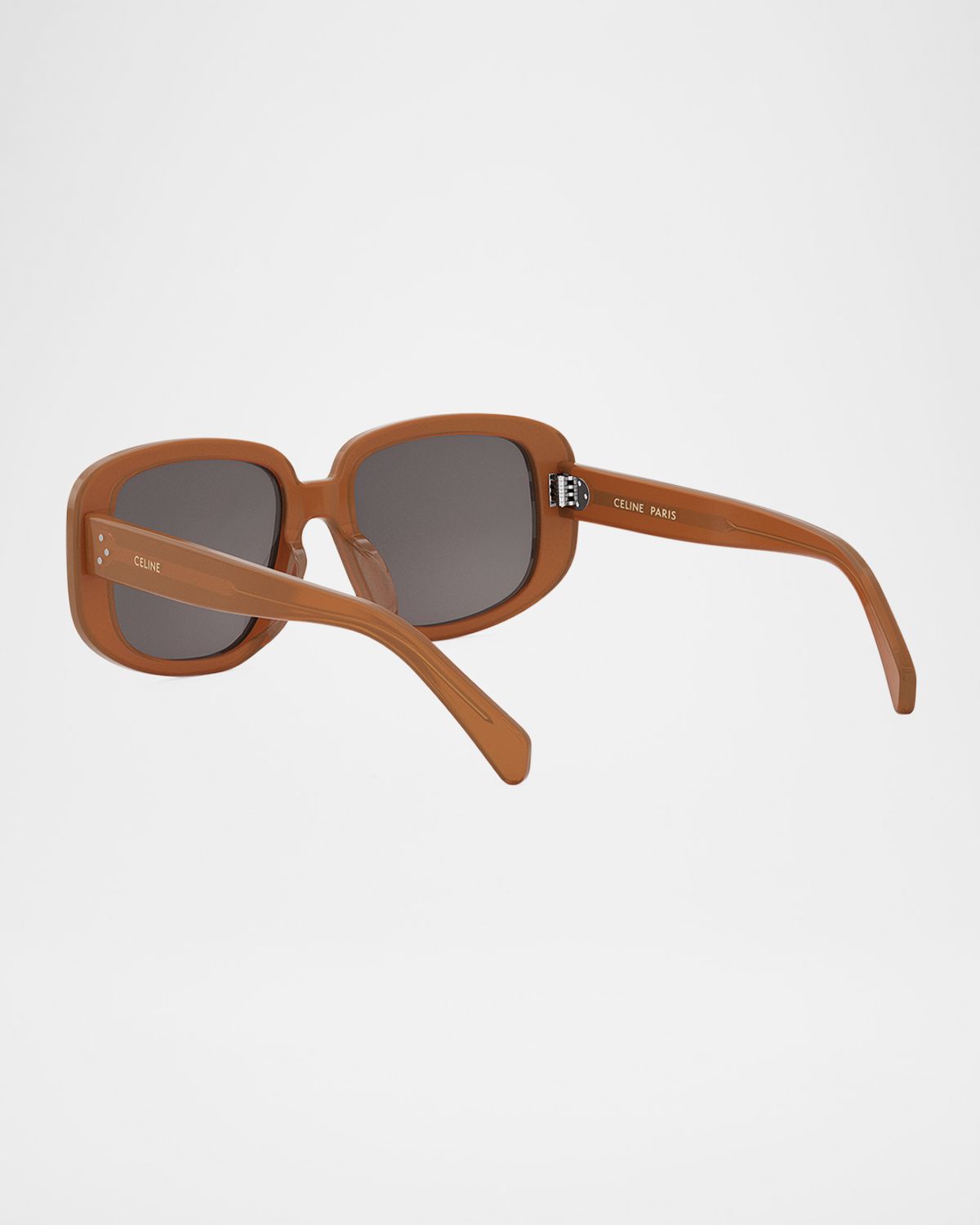 Celine Bold 3 Dots Acetate Shield Sunglasses