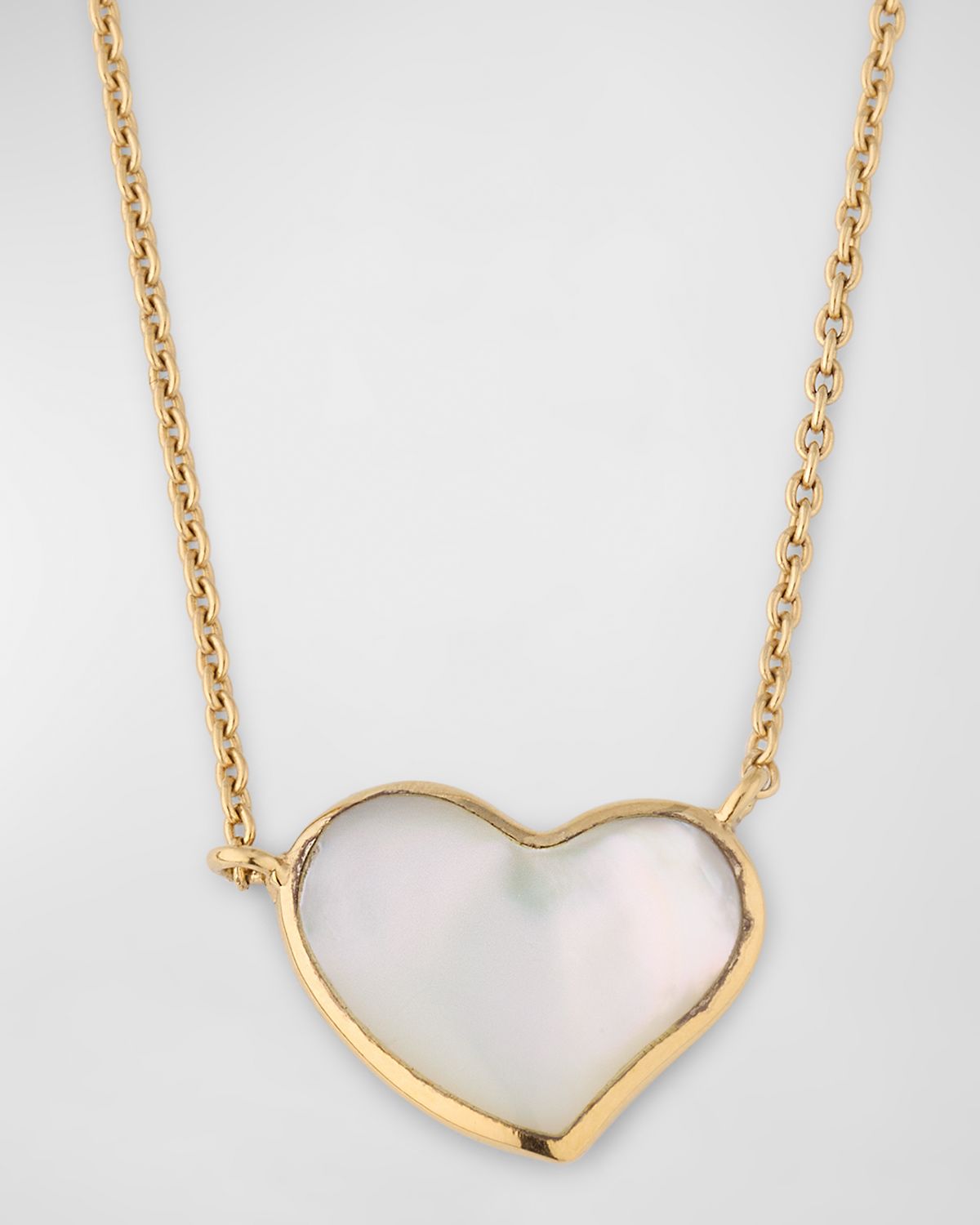 Jan Leslie Single Heart Gemstone Pendant Necklace, 18"L