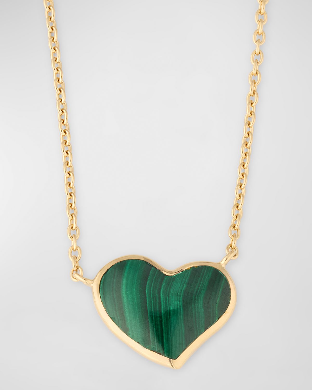 Jan Leslie Single Heart Gemstone Pendant Necklace, 18"L