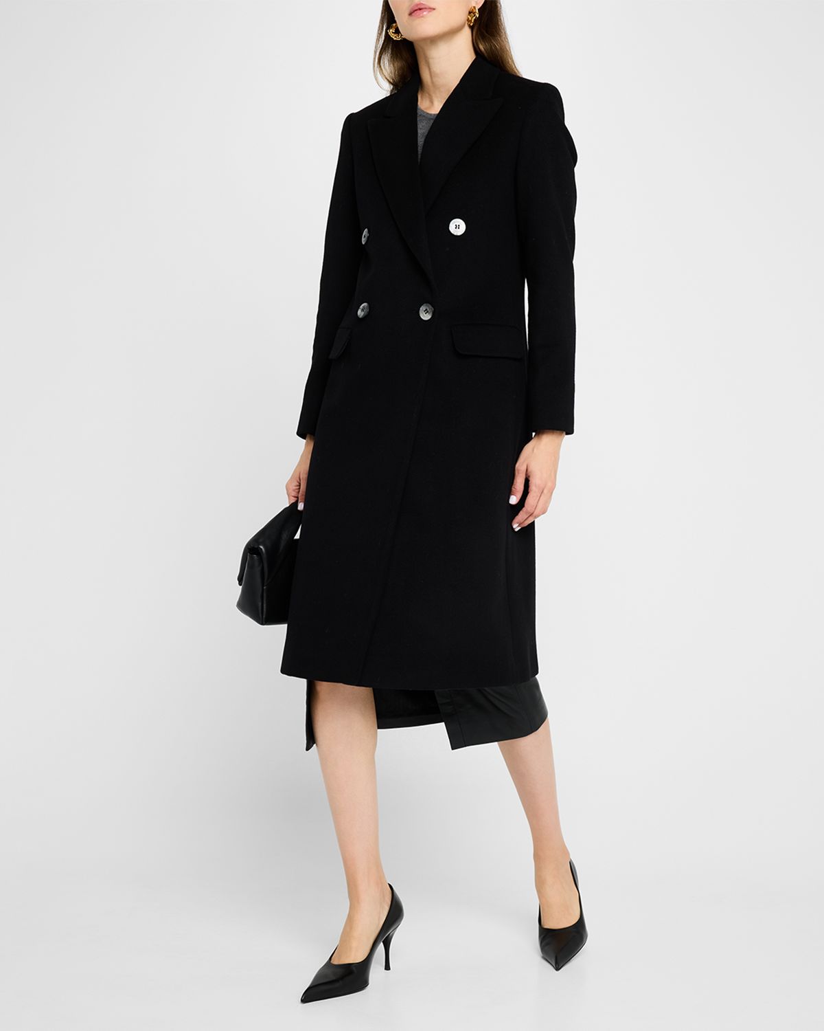 CHIARULLI Victoria Classic Double-Breasted Coat