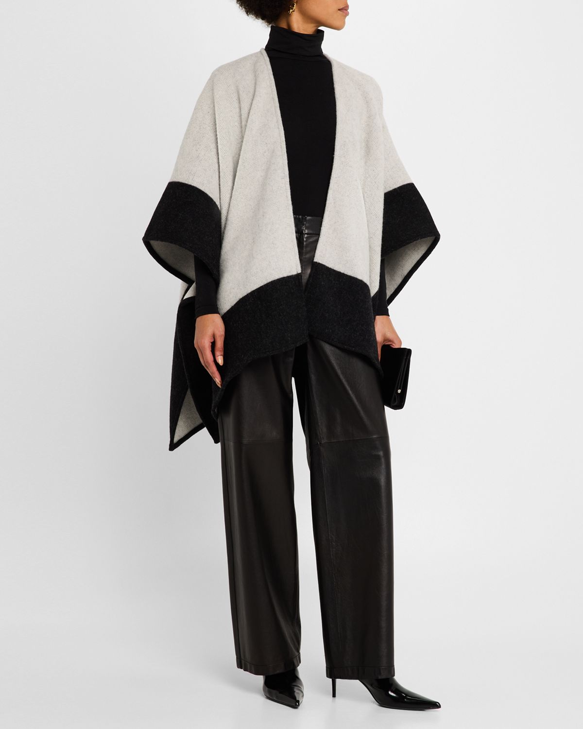 Gorski Select Reversible Wool Cape