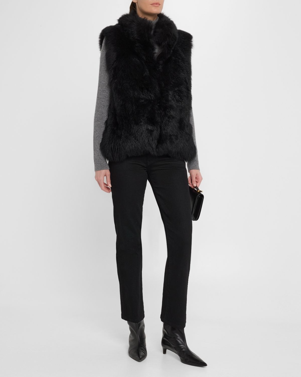 Gorski Select Lamb Shearling Vest