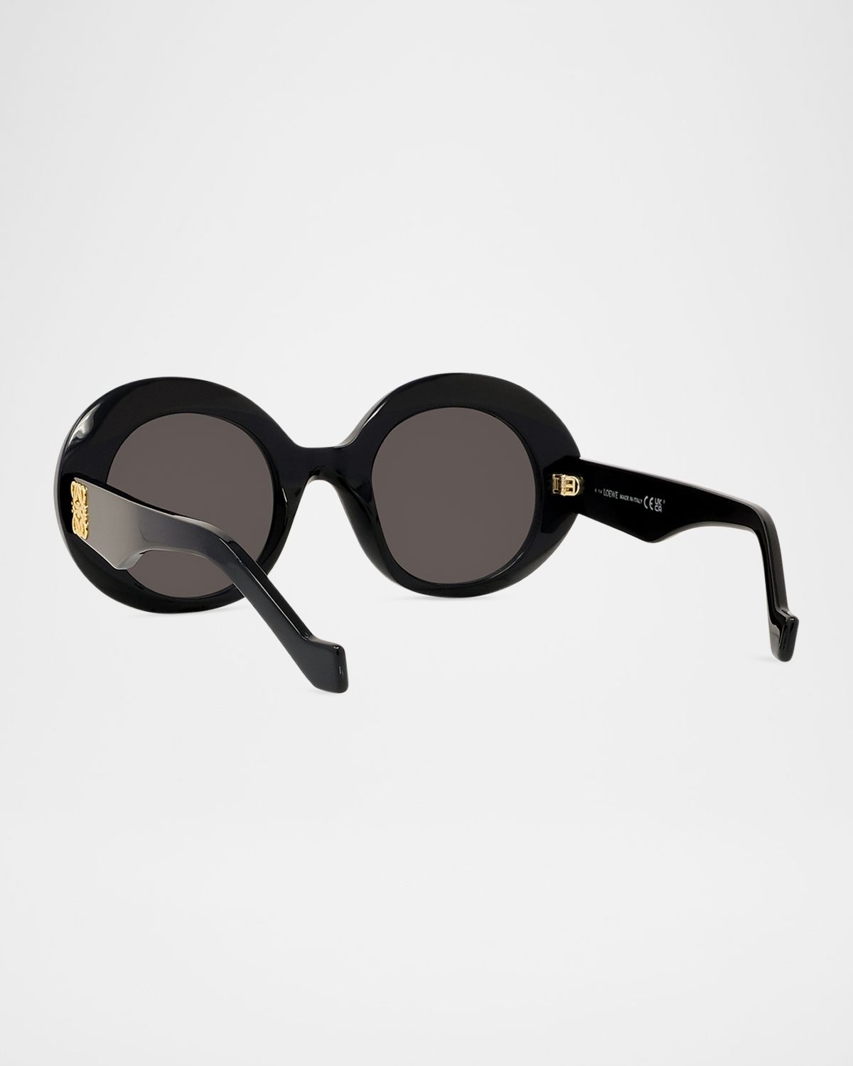 Loewe Oval Acetate Sunglasses W/ Anagram