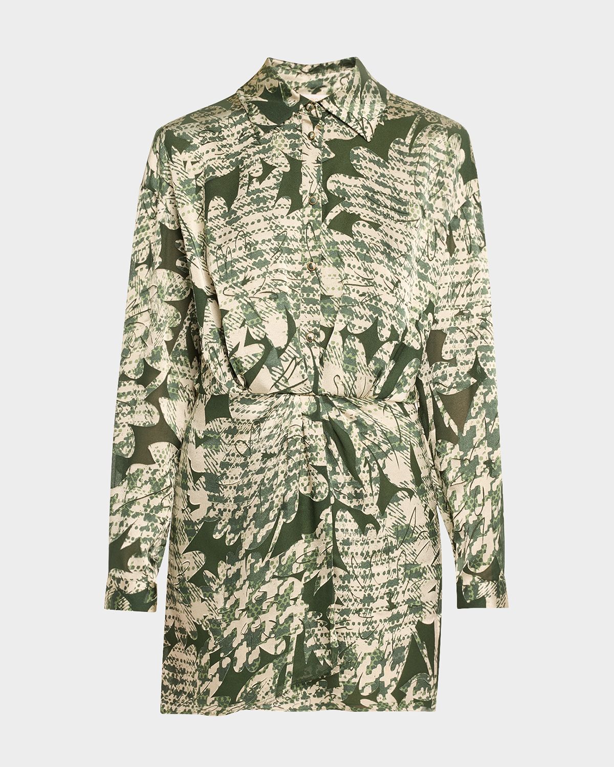 Ramy Brook Palmer Satin Mini Dress | Thumbnail 5 Ramy Brook Palmer Satin Mini Dress | Thumbnail 5