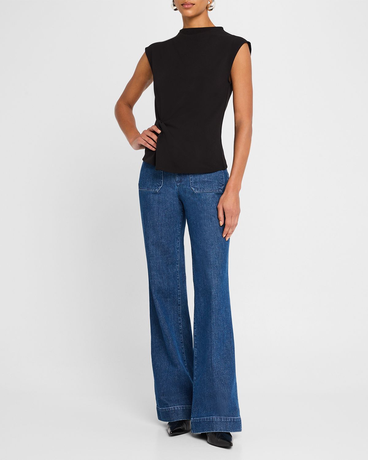 Tanya Taylor Robin Gathered Top