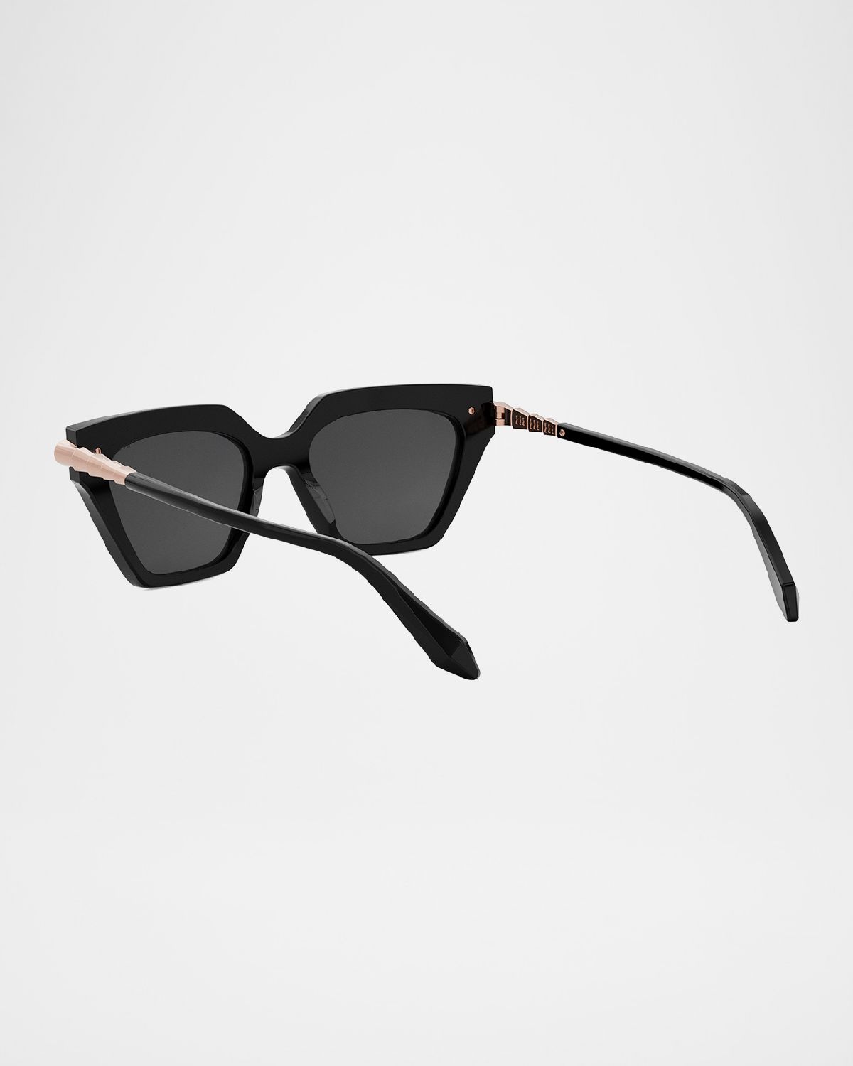 BVLGARI Serpenti Acetate & Nylon Cat-Eye Sunglasses