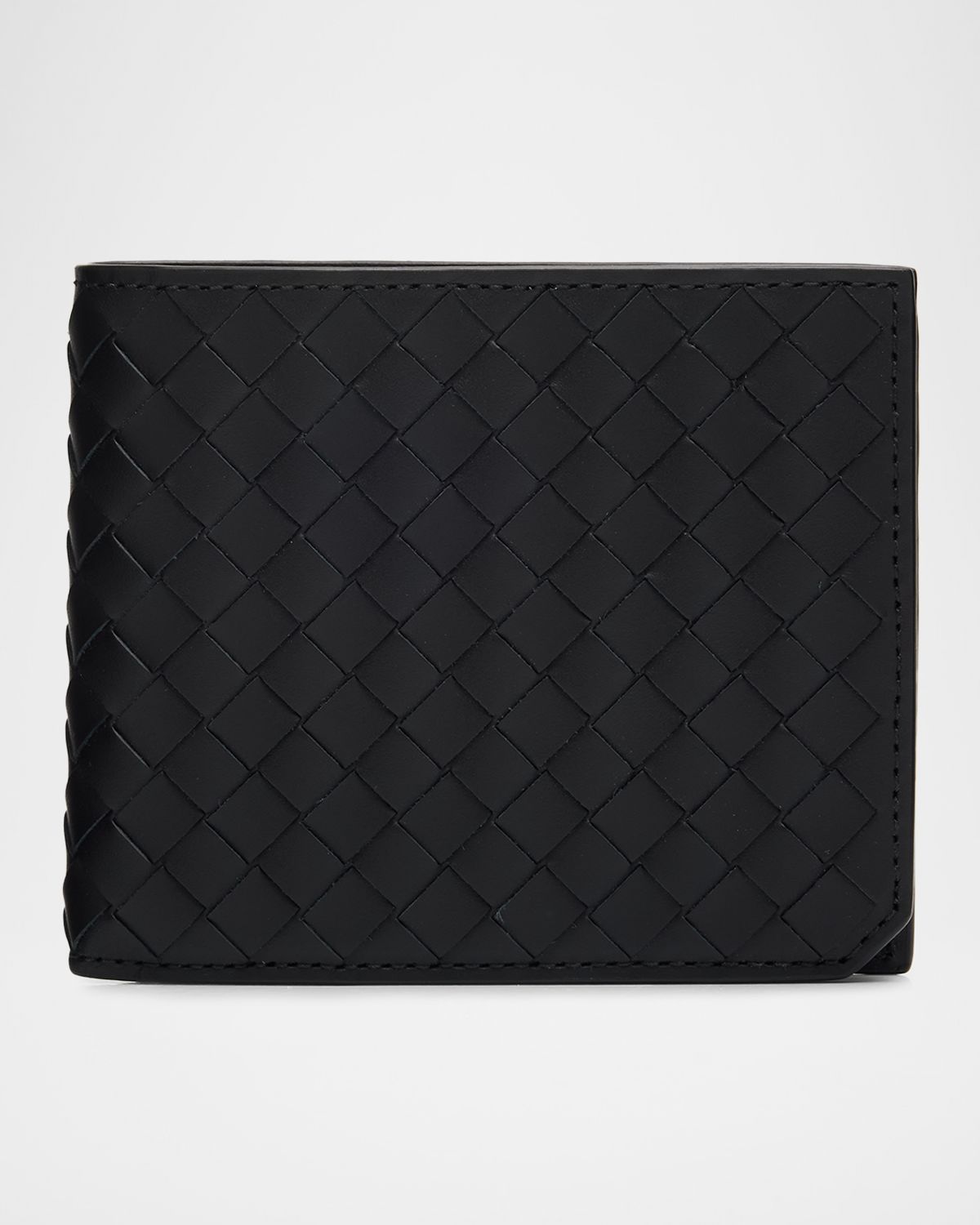 Bottega Veneta Men 's Intrecciato Calfskin Bifold Wallet | Thumbnail 5 Bottega Veneta Men 's Intrecciato Calfskin Bifold Wallet | Thumbnail 5