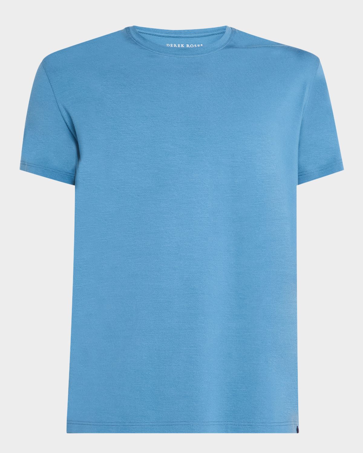 Derek Rose Men 's Basel Micromodal Crewneck T-Shirt