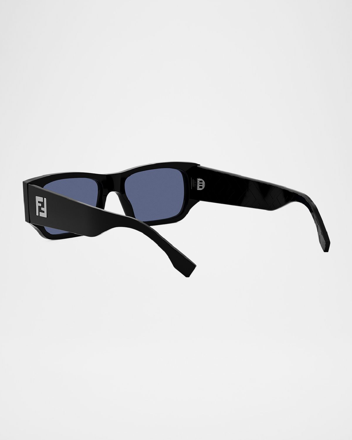 Fendi Men 's FF Squared Rectangle Sunglasses