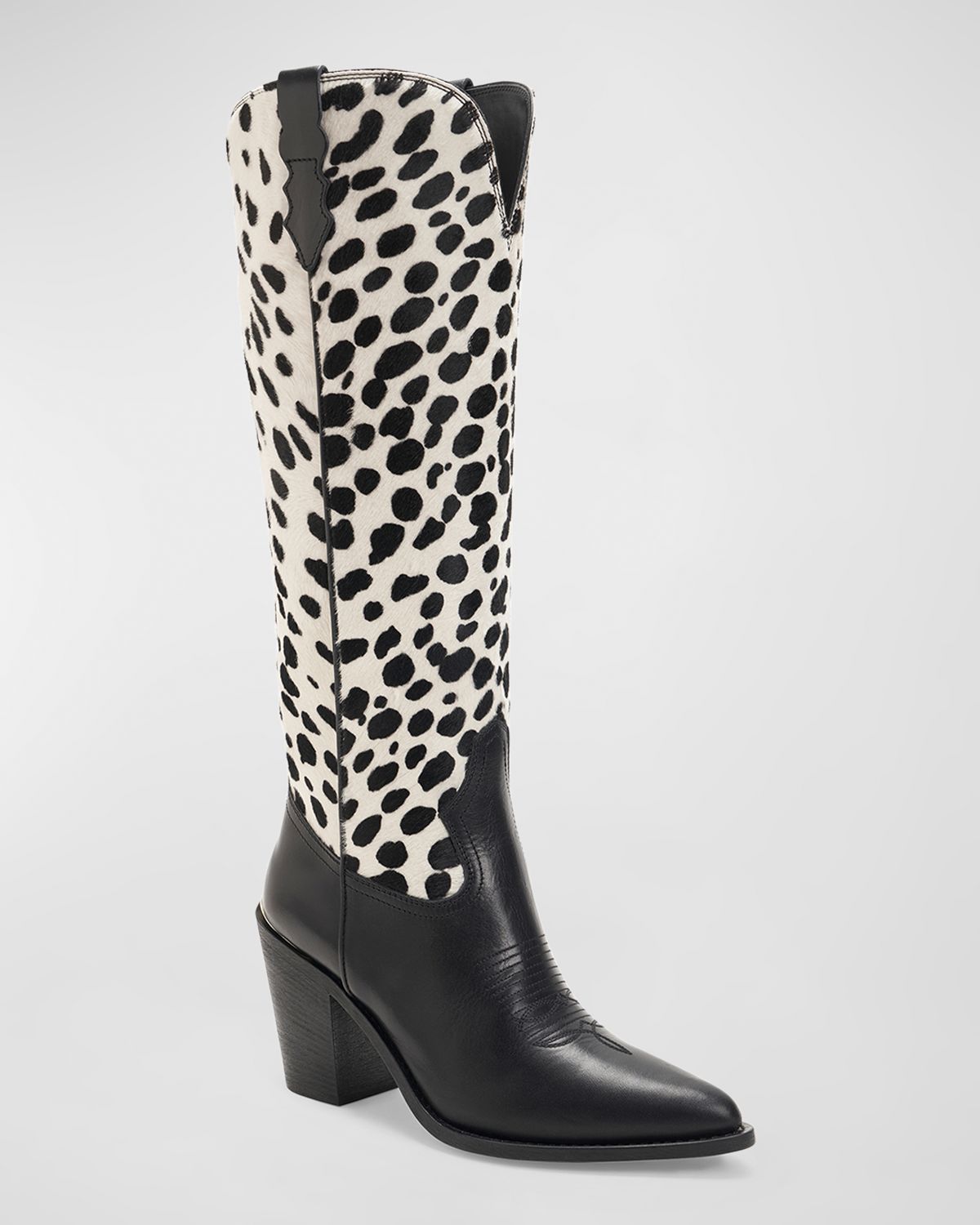 Partlow Julien Animal-Print Western Boots