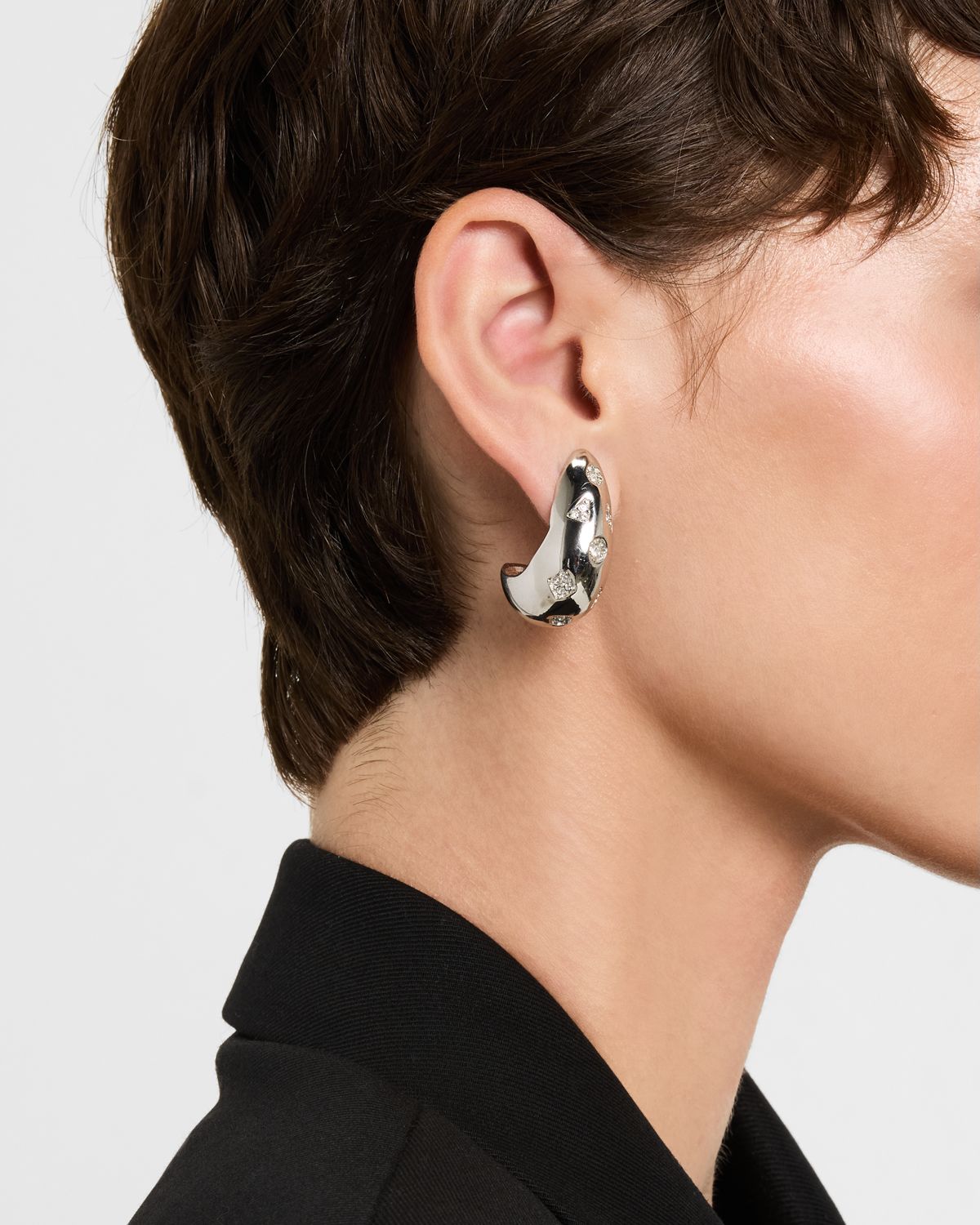 Elizabeth Cole Bettina Crystal Earrings