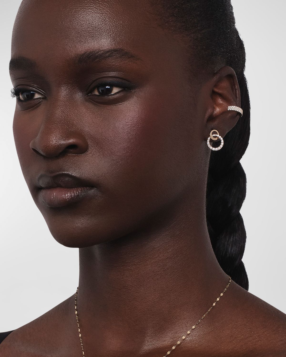 LANA Flawless Skinny Vanity Ear Cuff, Single