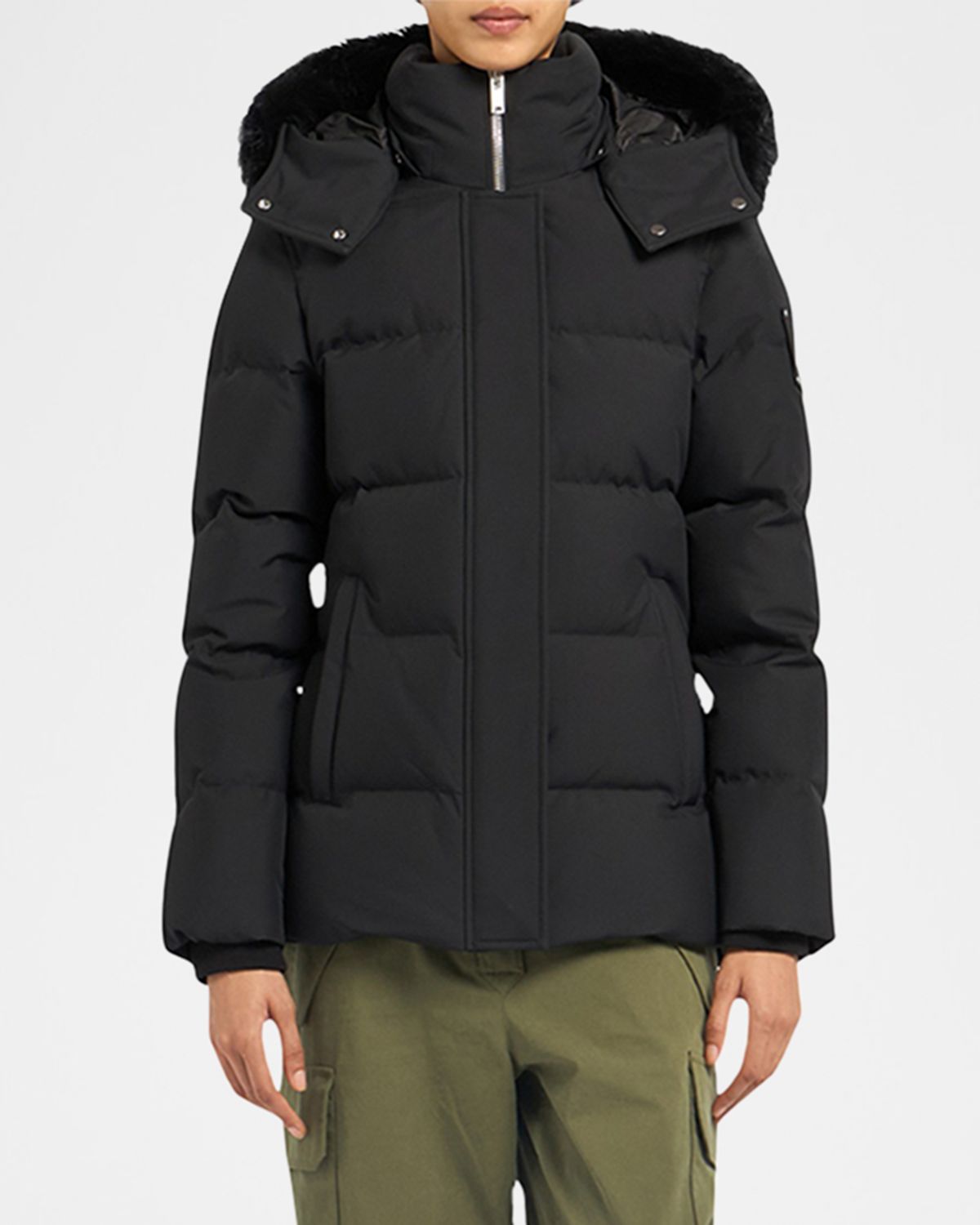 Moose Knuckles Cloud 3Q Shearling Puffer Jacket | Thumbnail 7