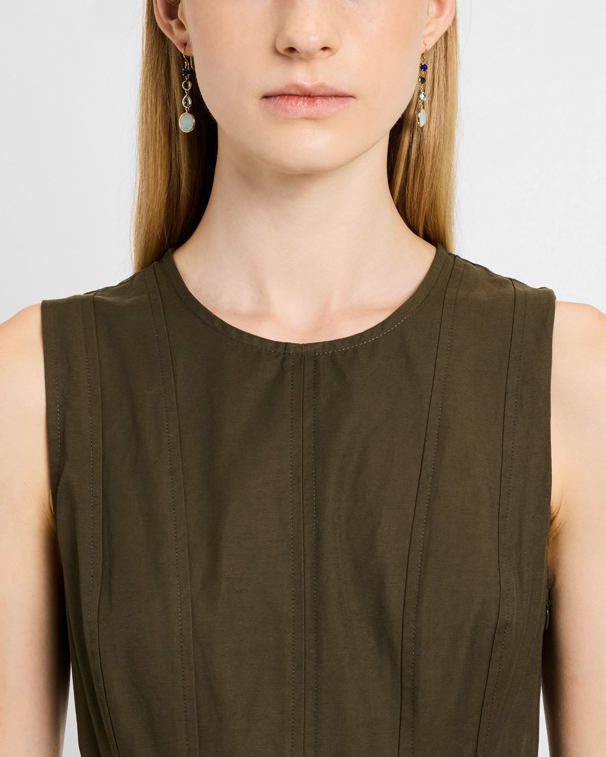 Ippolita Rock Candy 18K Gold 4-Stone Linear Drop Earrings