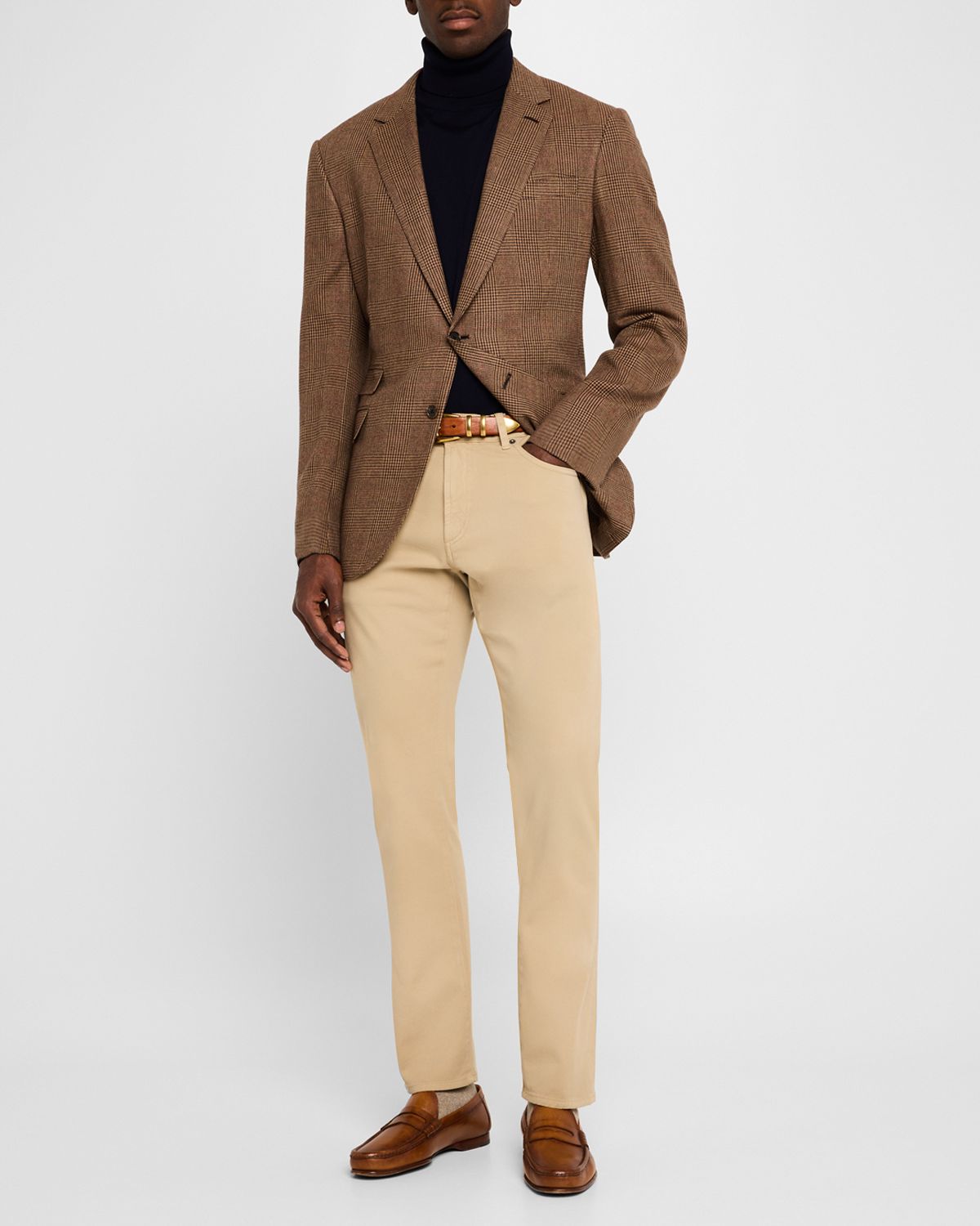 Ralph Lauren Purple Label Men 's Sherrington Slim Twill 5-Pocket Pants