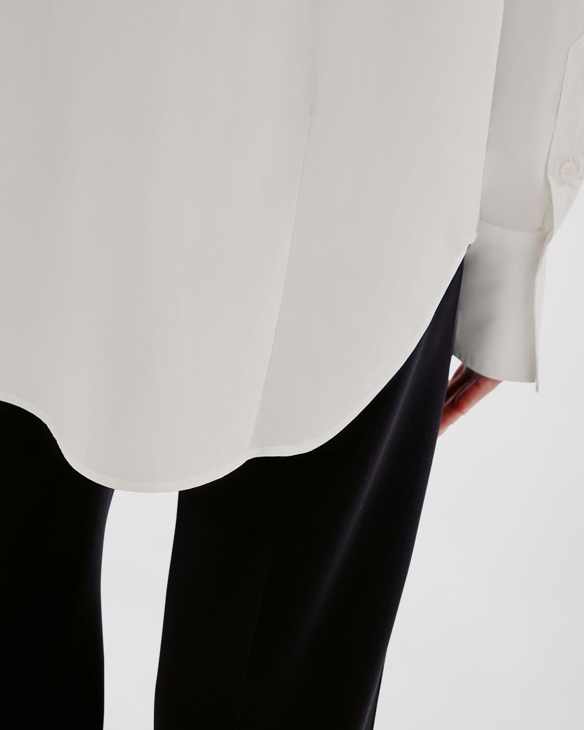Another Tomorrow Oversized Men 's-Inspired Shirt | Thumbnail 5 Another Tomorrow Oversized Men 's-Inspired Shirt | Thumbnail 5