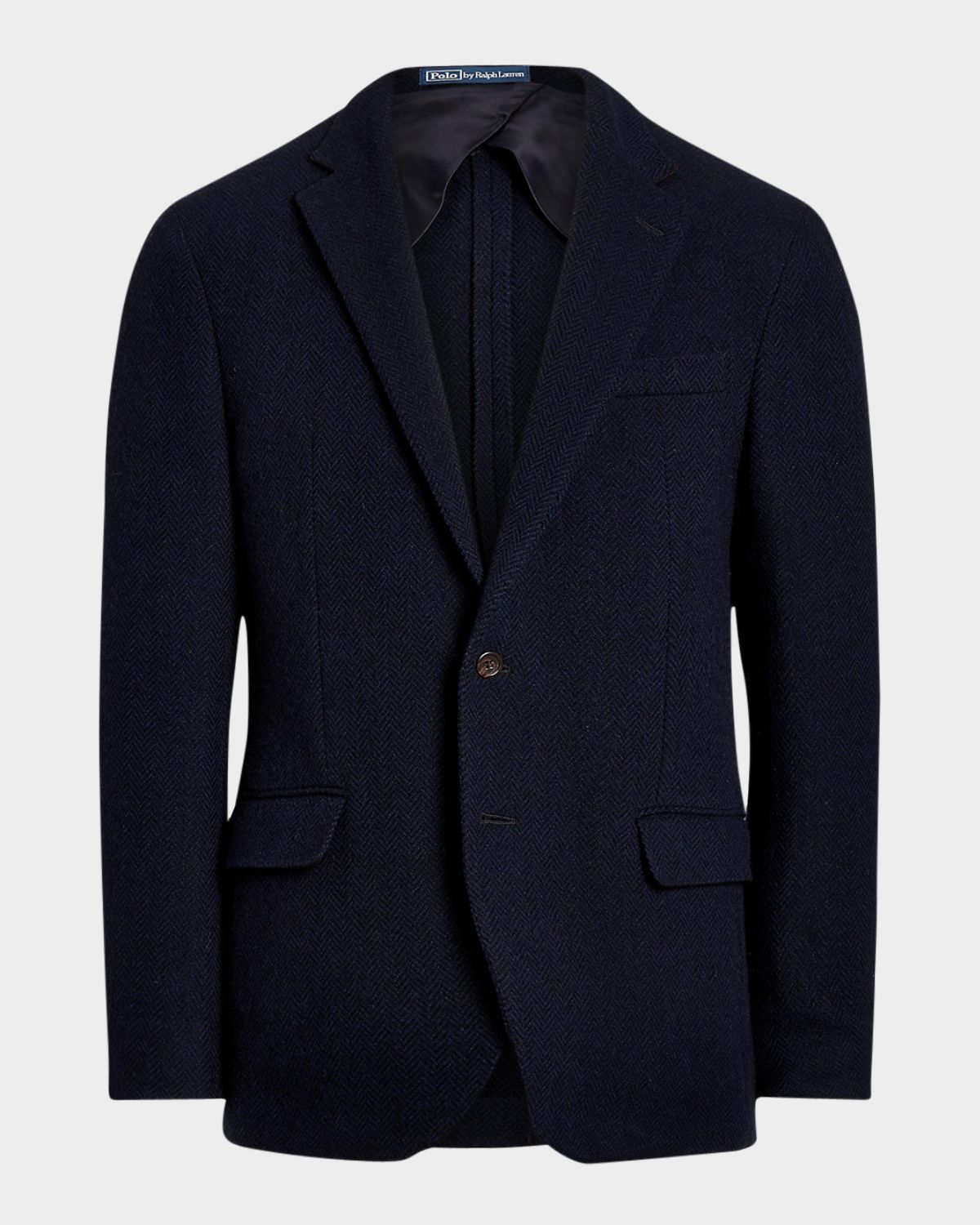 Polo Ralph Lauren Men 's Tailored-Fit Soft Herringbone Jacket | Thumbnail 1 Polo Ralph Lauren Men 's Tailored-Fit Soft Herringbone Jacket | Thumbnail 1