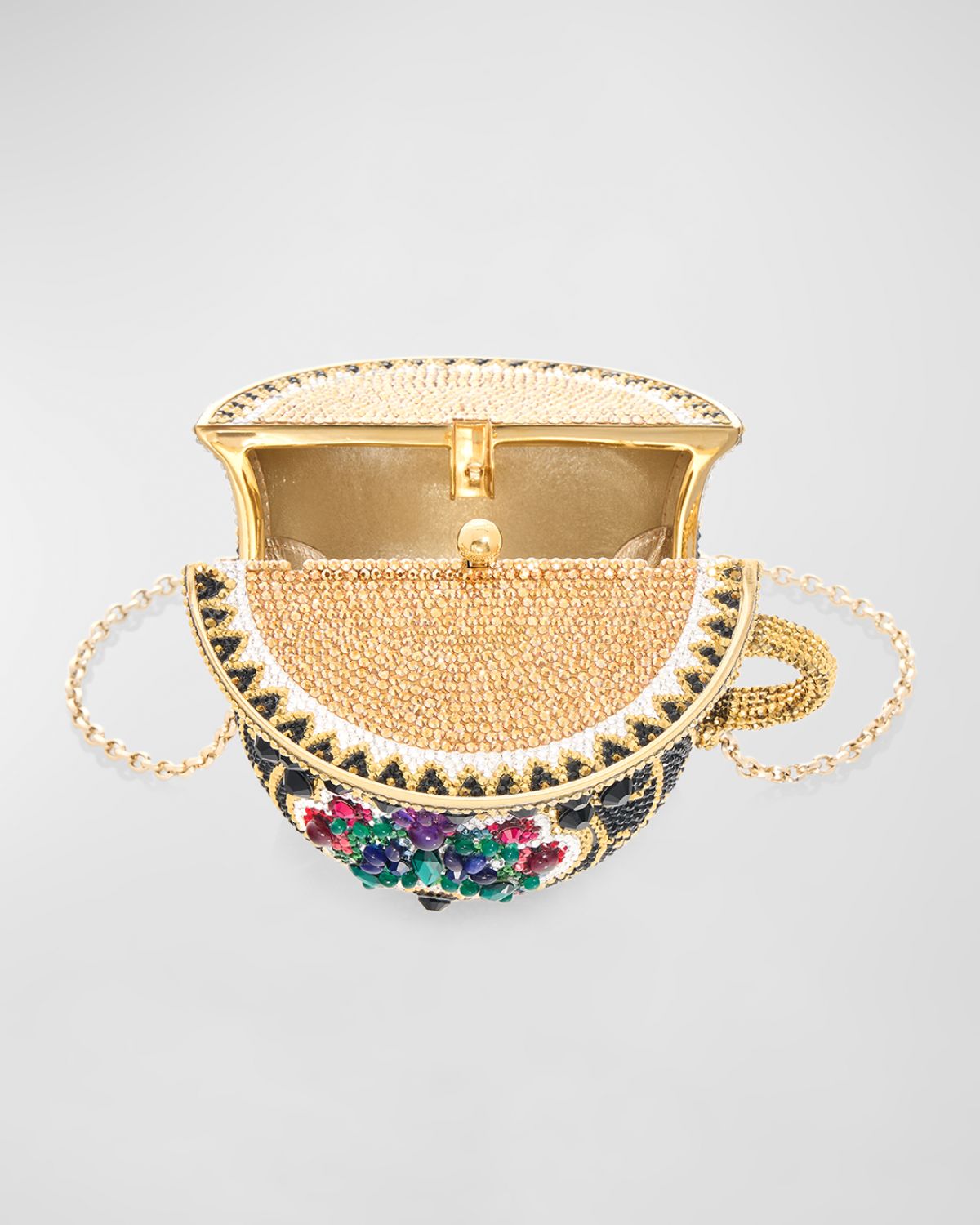 Judith Leiber Couture Teacup Royal Tea Minaudiere