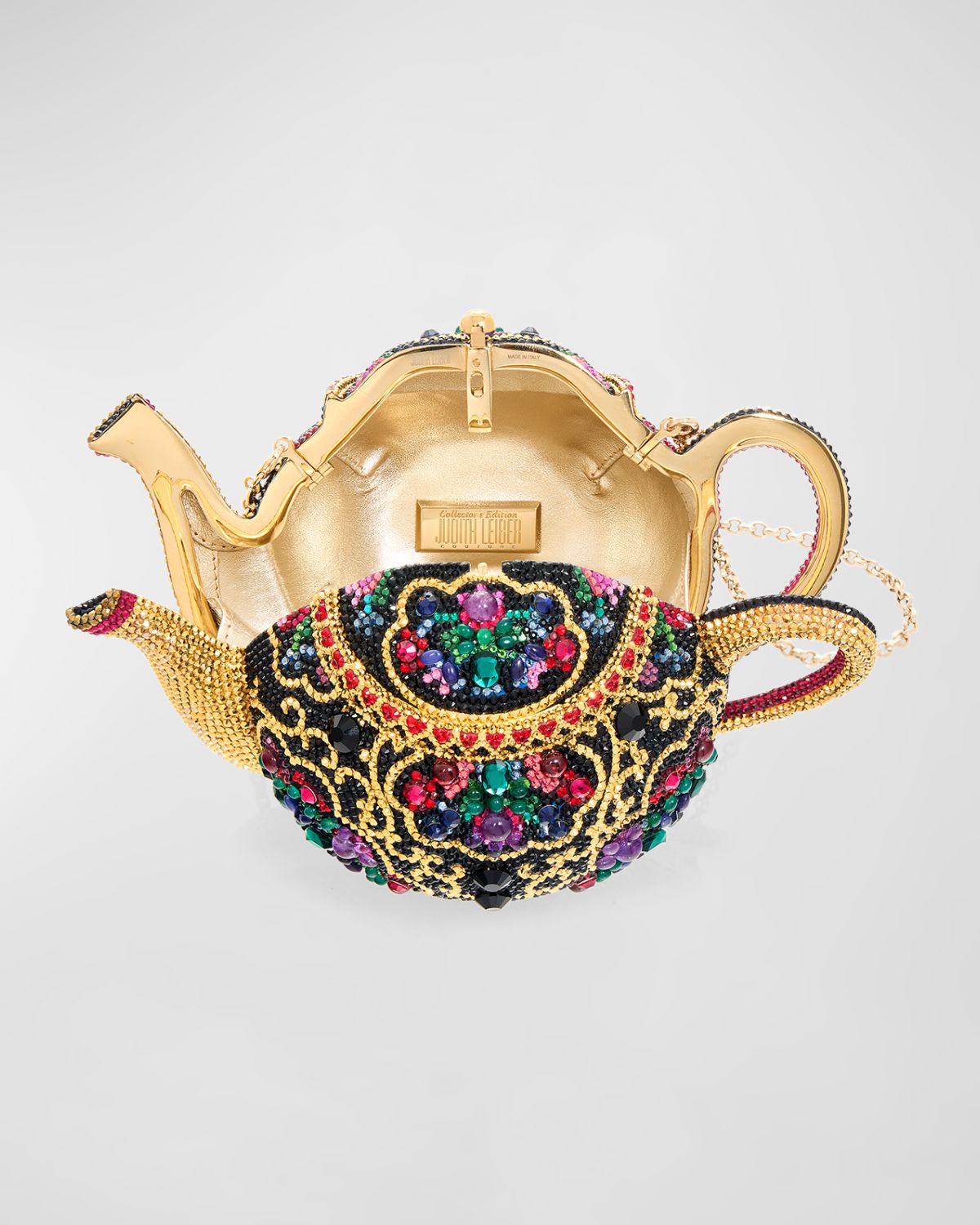 Judith Leiber Couture Jasmine Teapot Minaudiere