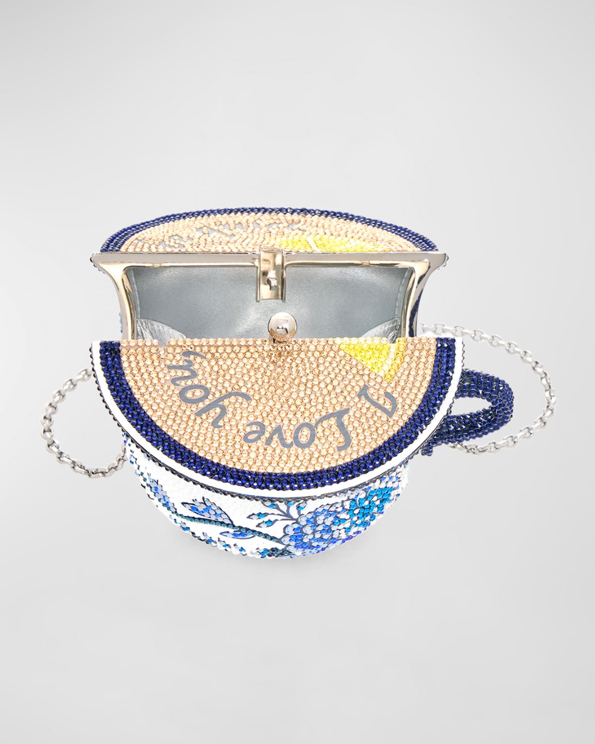 Judith Leiber Couture Teacup Tranquili-Tea Minaudiere