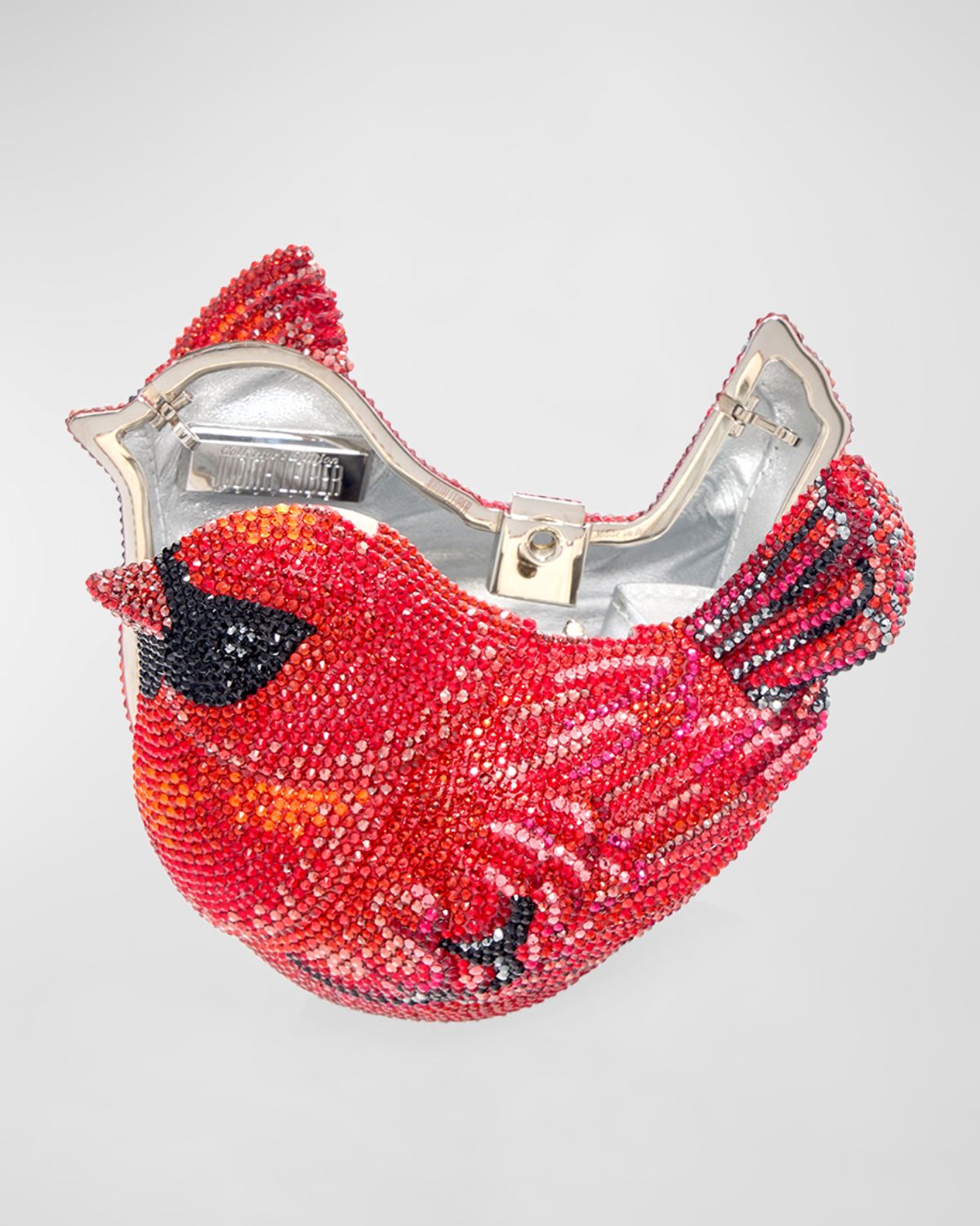 Judith Leiber Couture Cardinal Bird Minaudiere