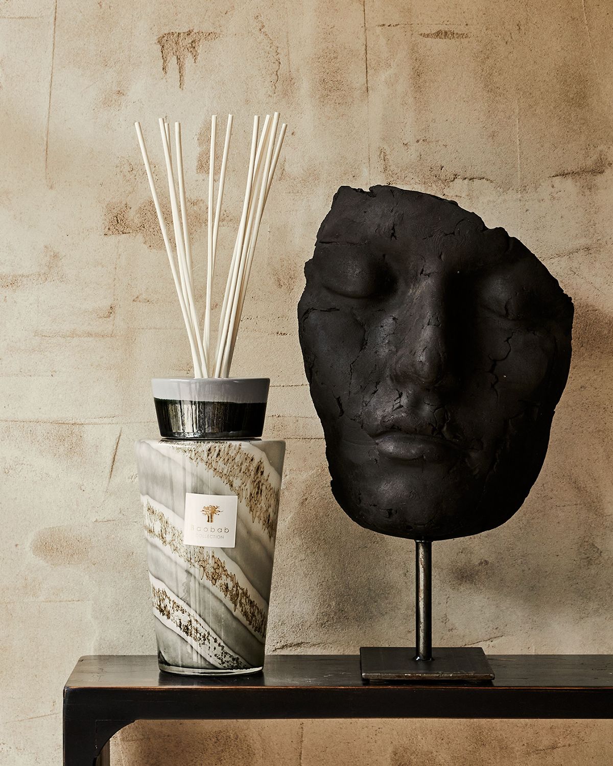 Baobab Collection Sand Atacama Mini Totem Diffuser, 8.4 oz.