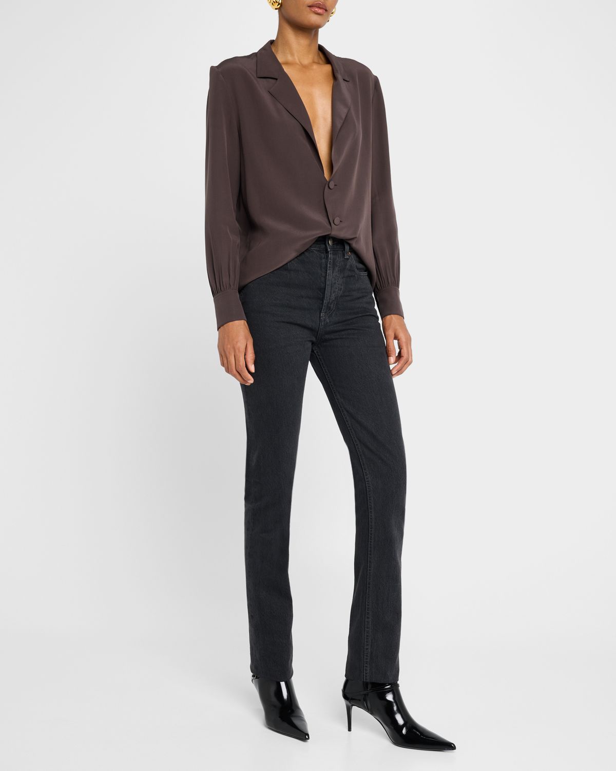 Saint Laurent 90s Slim-Leg Jeans